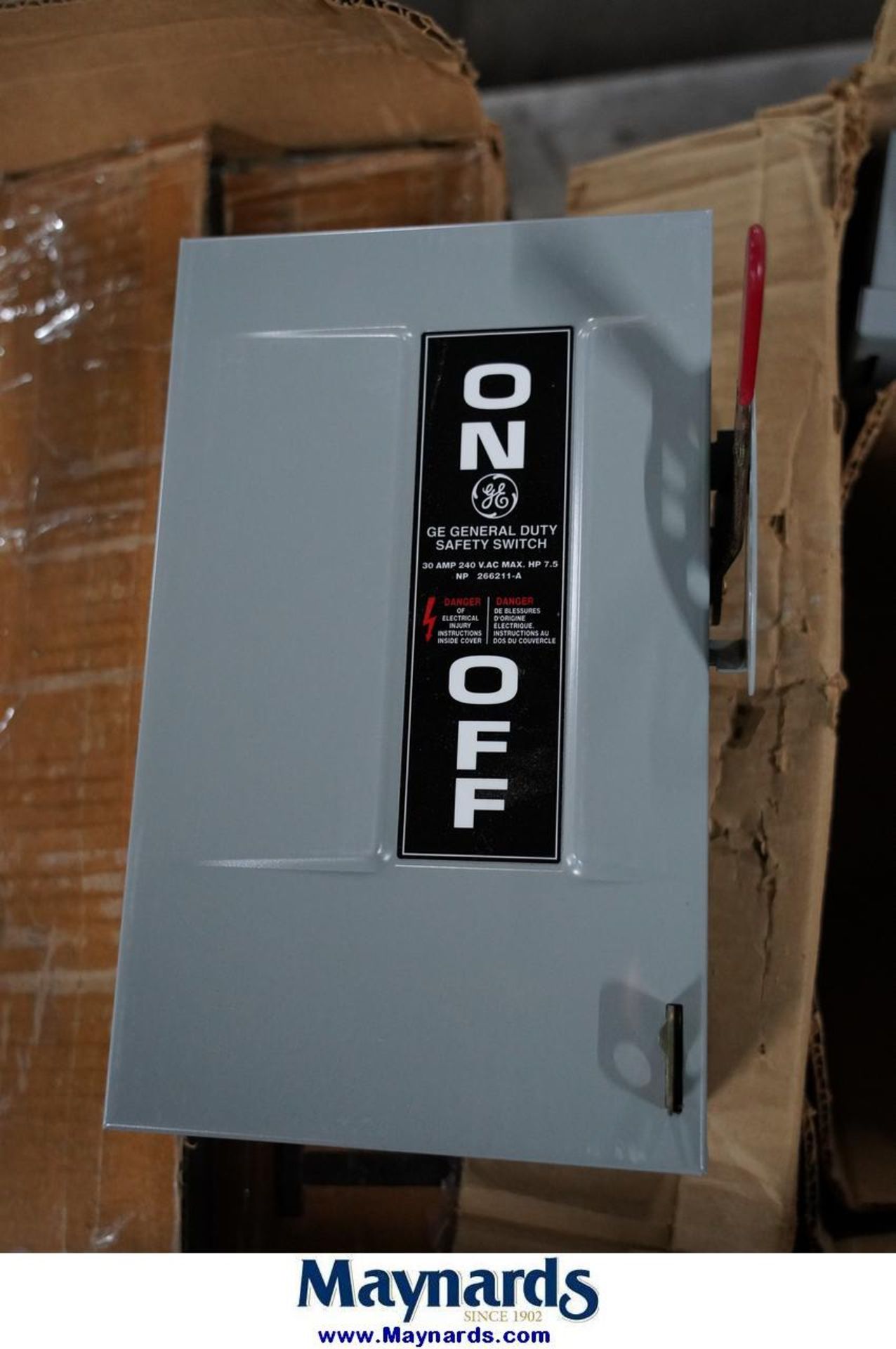 Ge General (3) Boxes of Duty safety switch - Bild 2 aus 5