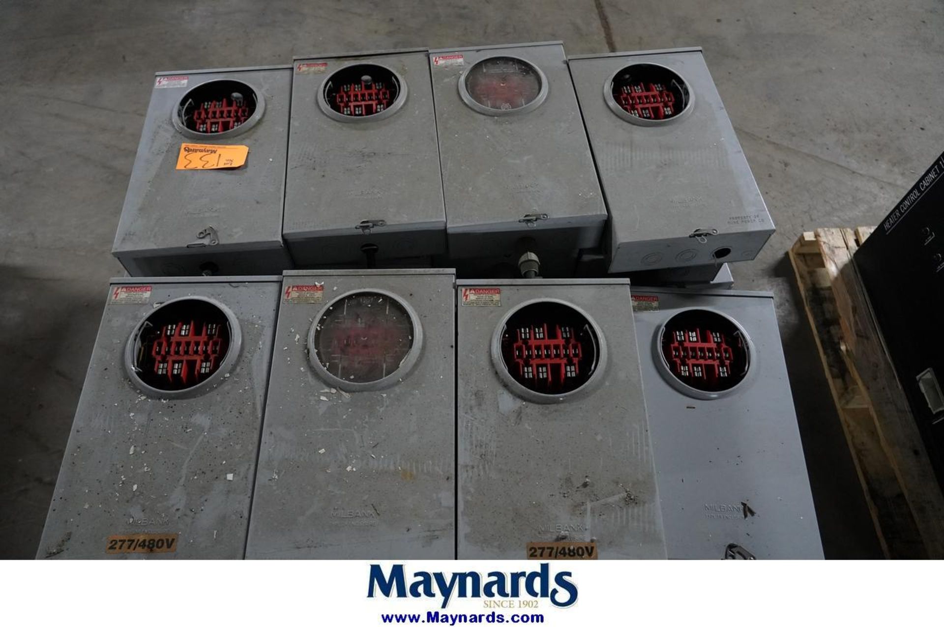 Milbank (1) Pallet of Electrical meters enclosure - Image 3 of 6