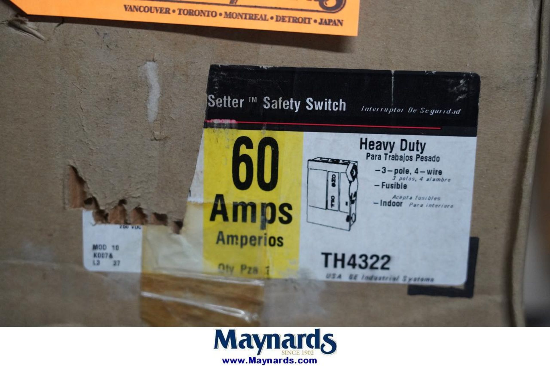 (2) Boxes of Heavy duty safety switch - Image 4 of 4