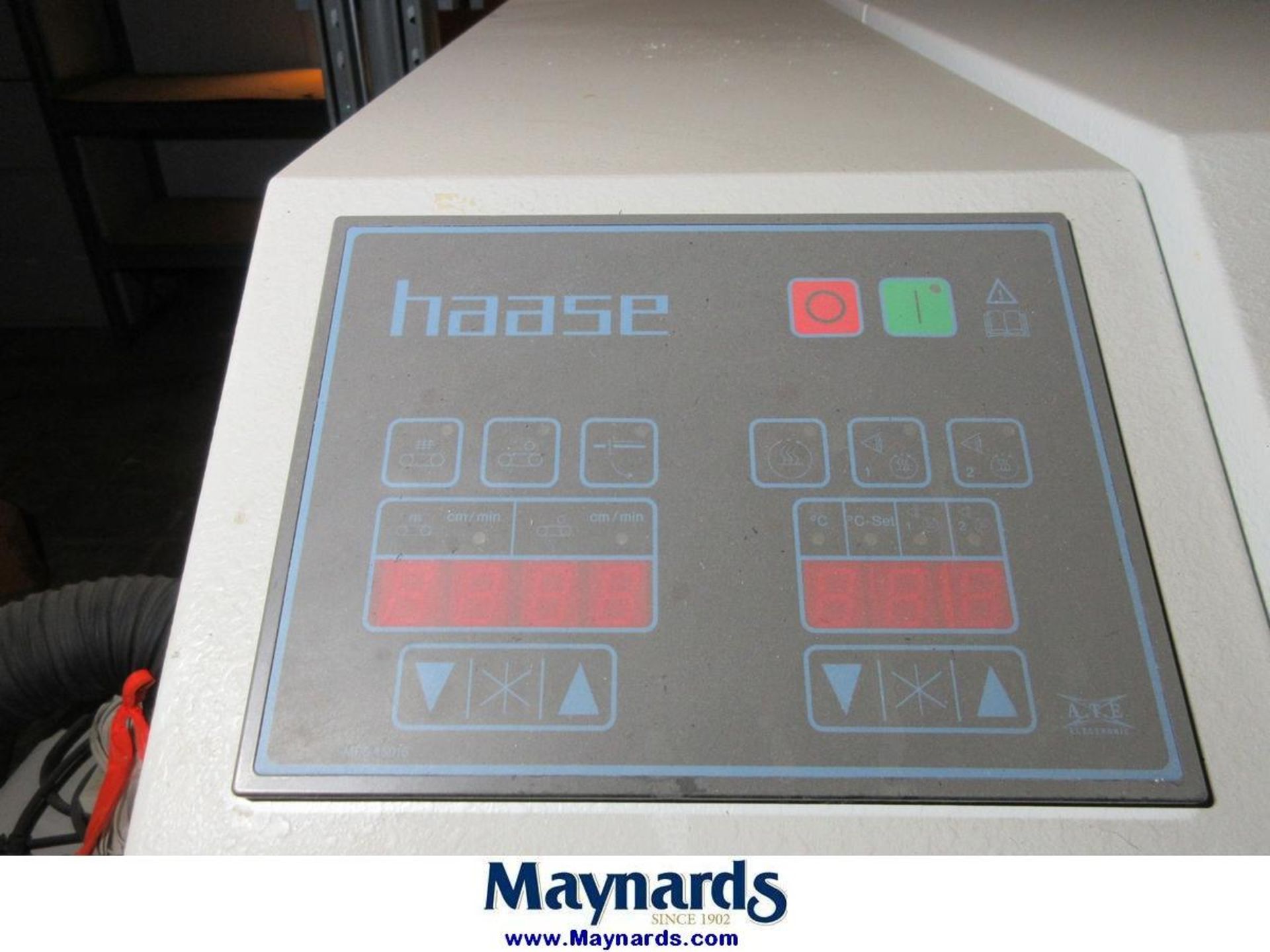 5 Haase 0G15 Electric Conveyor Pass Through Plate Oven - Image 3 of 8