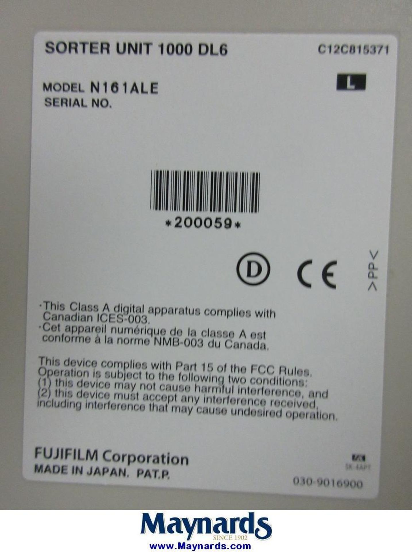 FujiFilm DL600 Dry Minilab Frontier Printer - Image 5 of 7