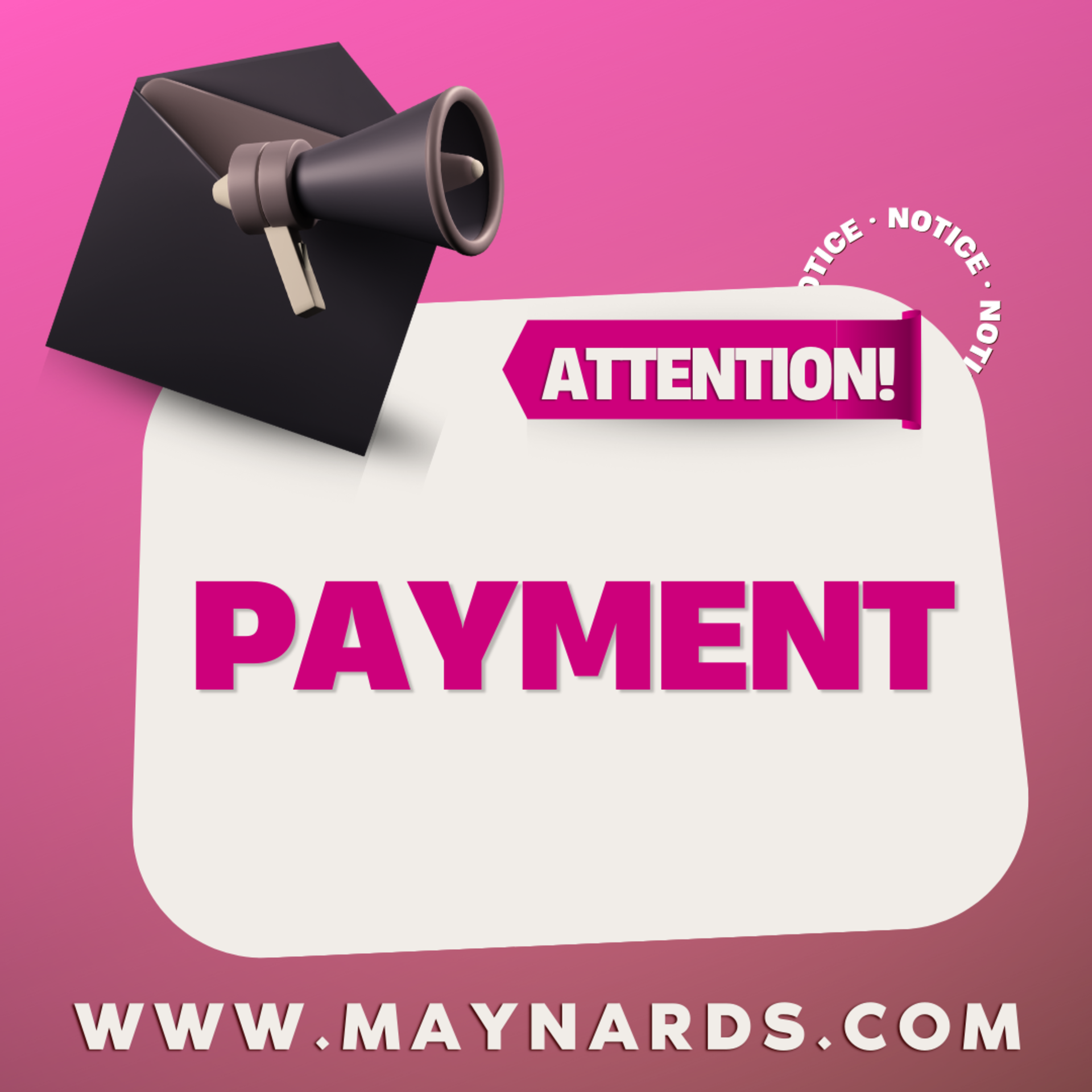 PAYMENT INSTRUCTIONS