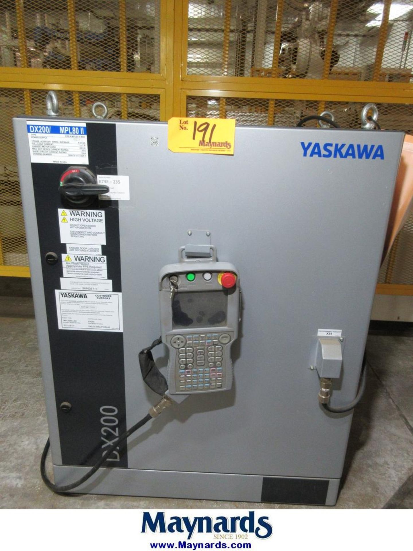 2017 Yaskawa Motoman MPL80II Type YR-MPL0080-J00 Material Handling Robot - Image 10 of 13