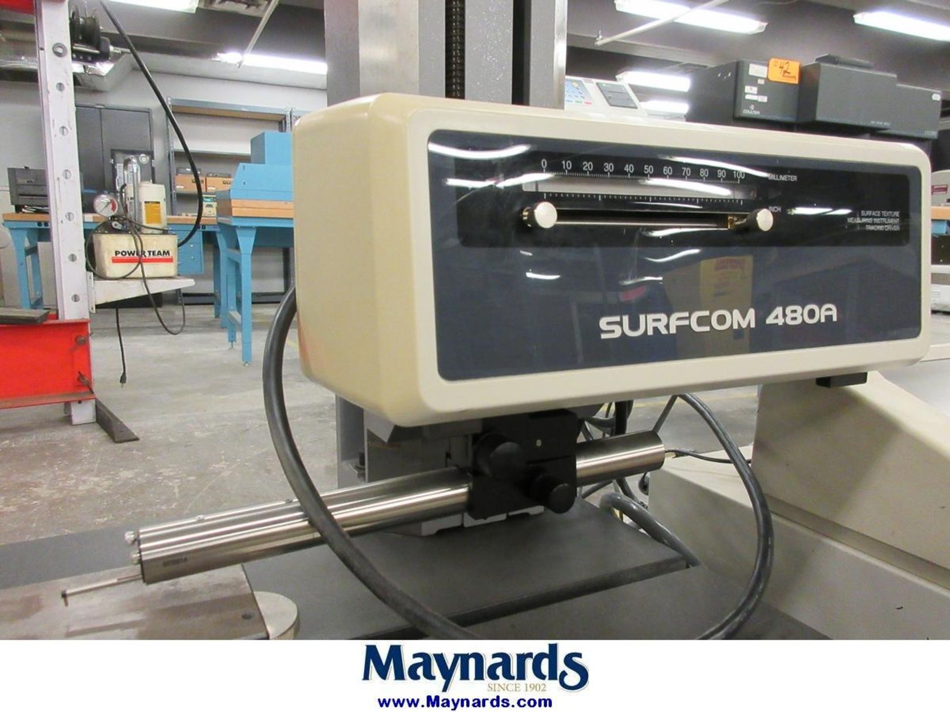 Tokyo Seimitsu Surfcom 480A Surface Texture Measuring System - Image 3 of 5