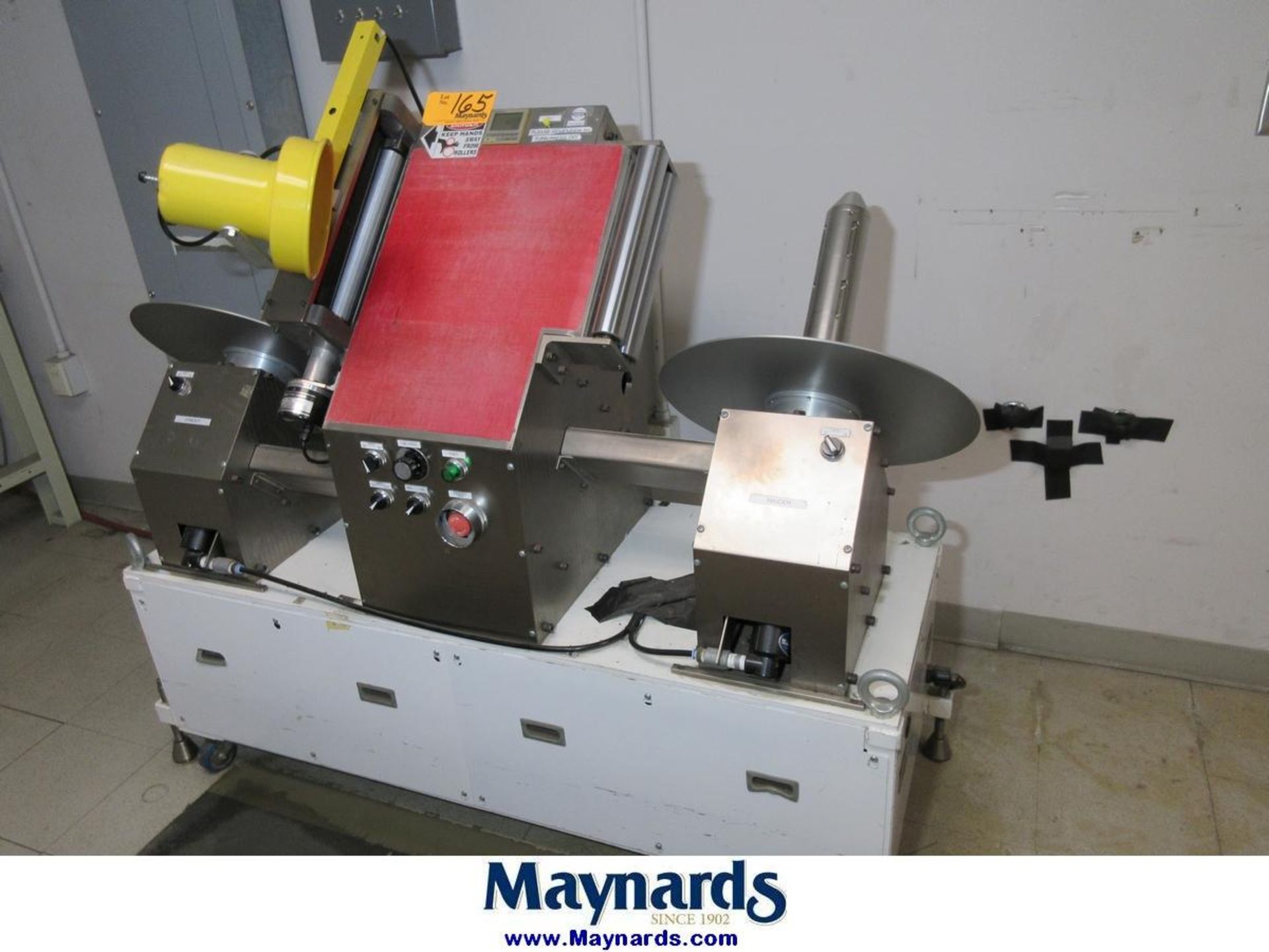 13" Roll Winder and Press Machine