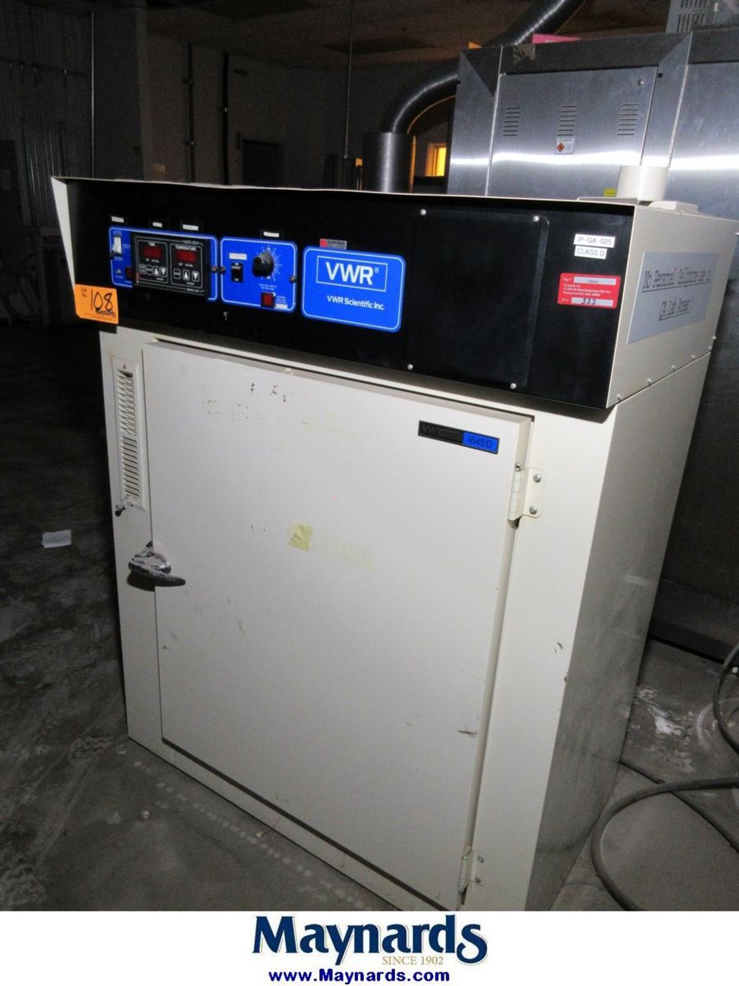 VWR Scientific 1645D Lab Oven - Image 3 of 8