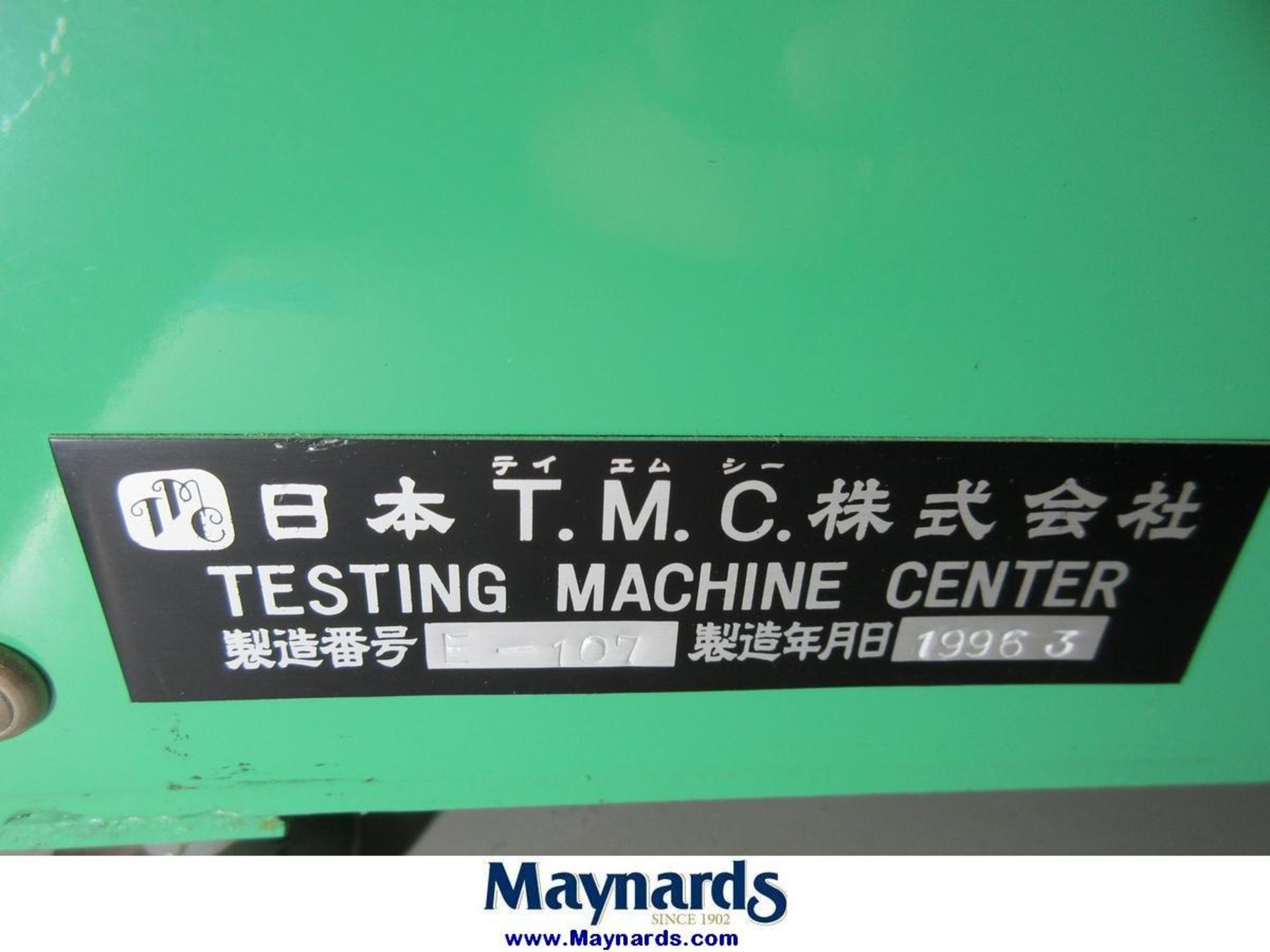 Nippon TMC TMC-K-200 Score Quality Tester - Image 5 of 5