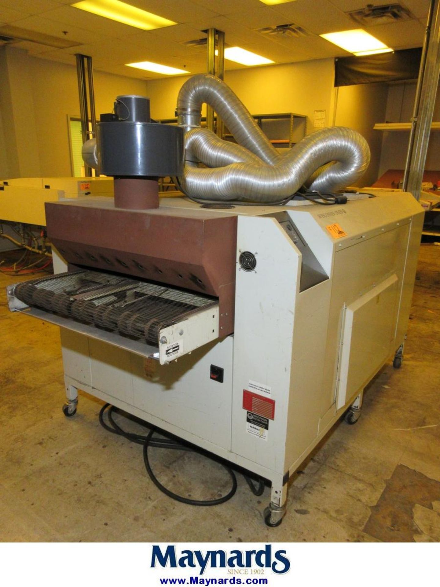 Wisconsin Oven Corp SPC-HD-34-S/125 34" Electric Conveyor Pass Through Plate Oven