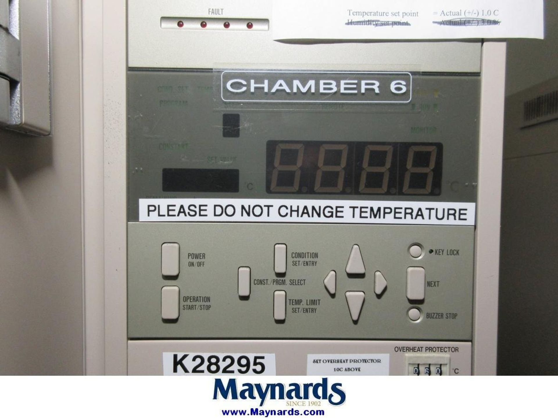 1995 Tabai Espec Corp PH-401 Temperature Chamber - Image 5 of 7