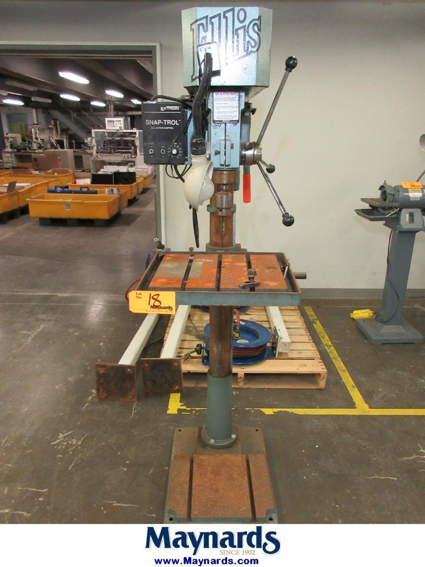 Ellis 9000 20" Variable Speed Floor Mounted Drill Press - Image 2 of 6