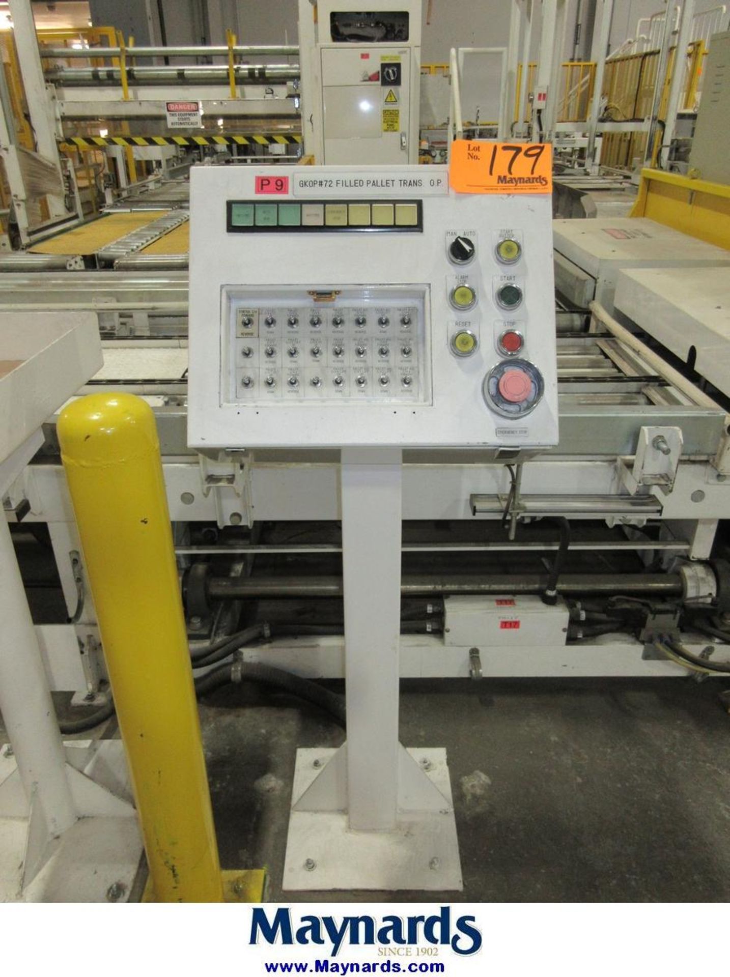 GKOB 72 Automated Palletizing Conveyors Line - Image 14 of 22