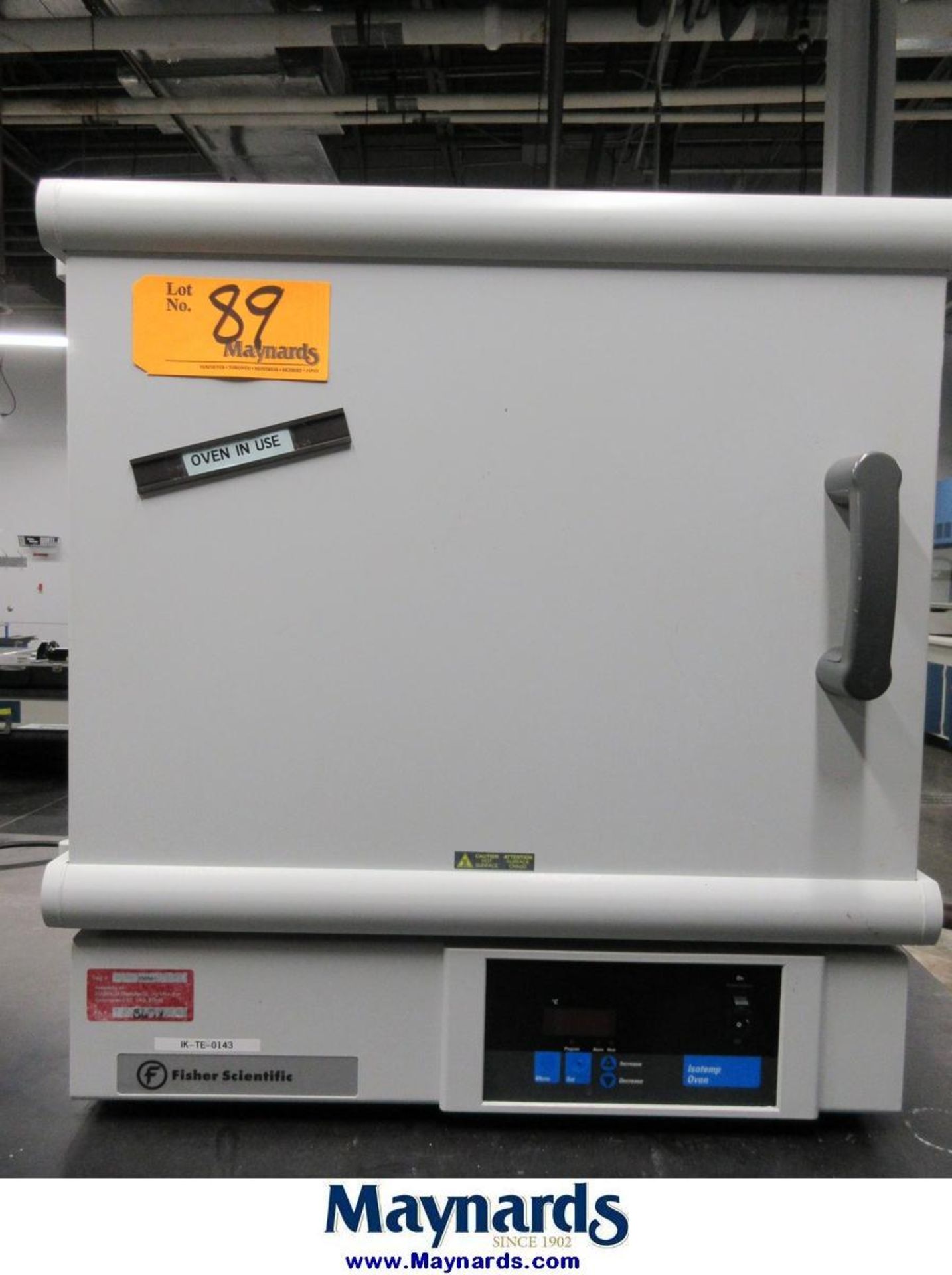 Fisher Scientific 725G Lab Oven - Image 2 of 8