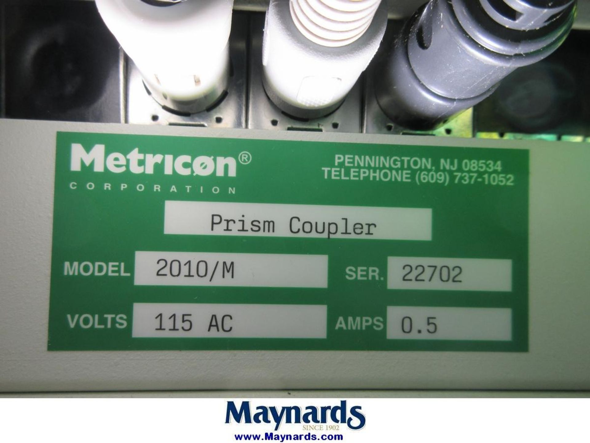 2006 Metricon 2010/M Prism Coupler - Image 11 of 11