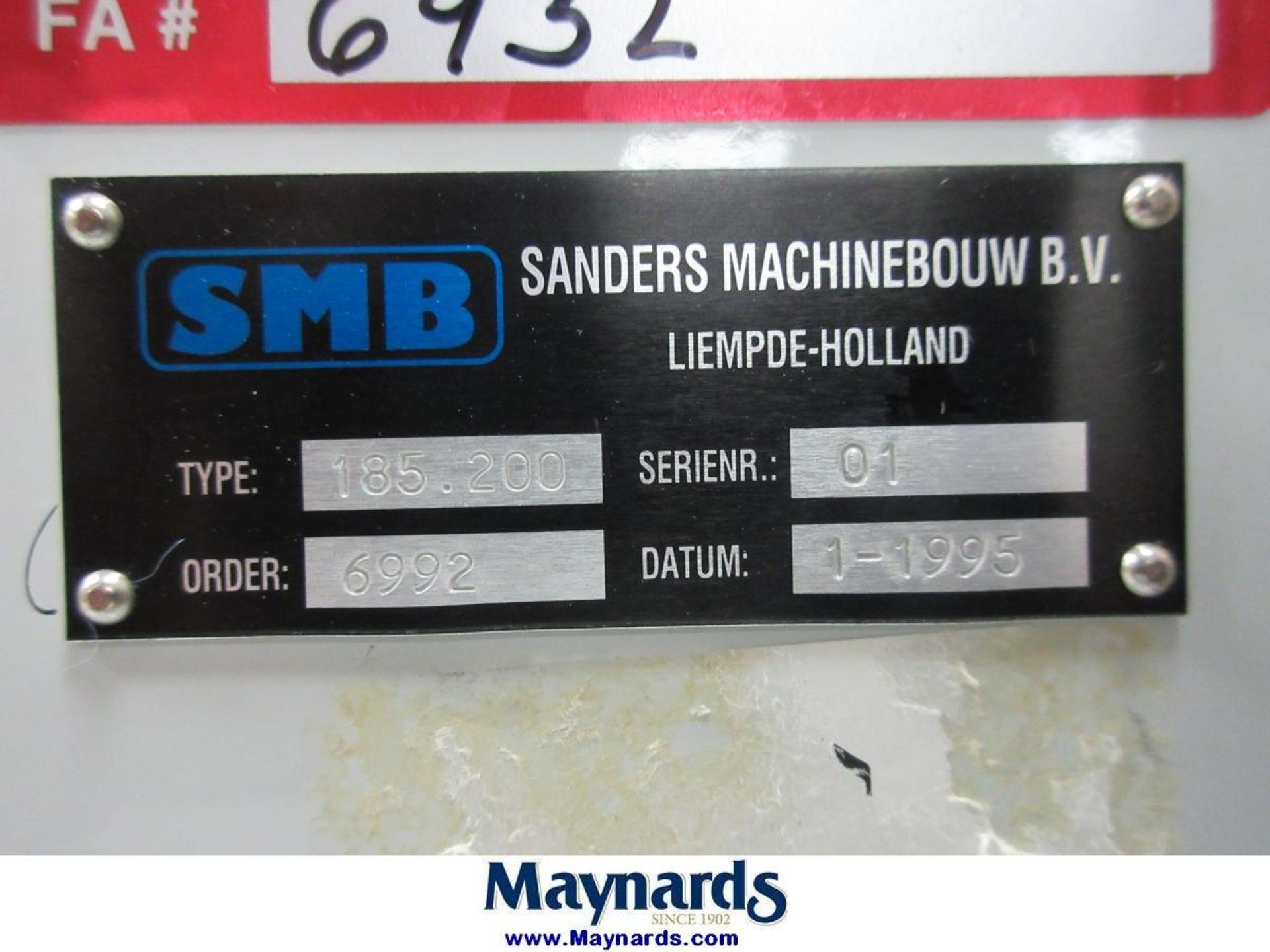 Sander Machinebouw BV 185200/185750 Sample Inspection Machine - Image 7 of 8