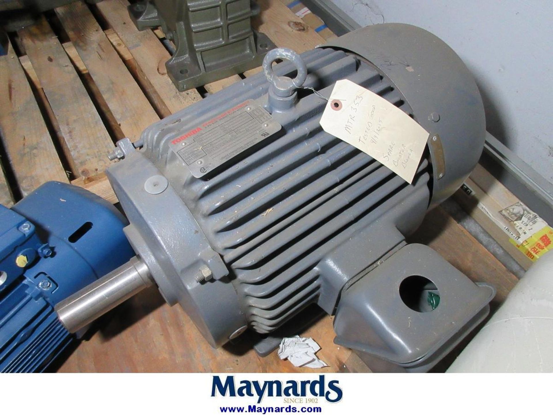 (3) 3-PH AC Electric Motors and (3) Gear Reducers - Image 4 of 13