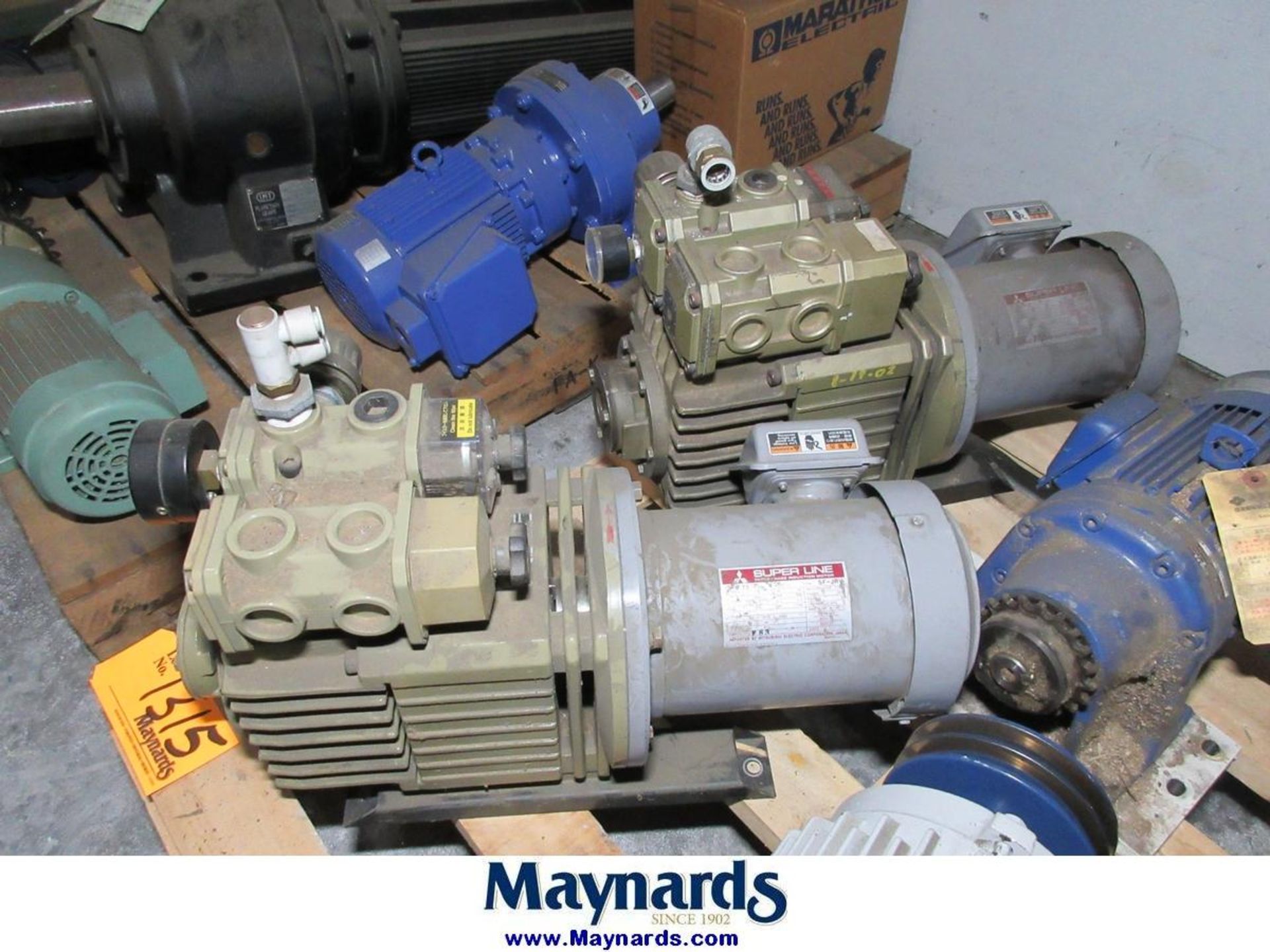 (14) Assorted Electric Motors, Gear Motors and Vacuum Pumps - Bild 9 aus 11