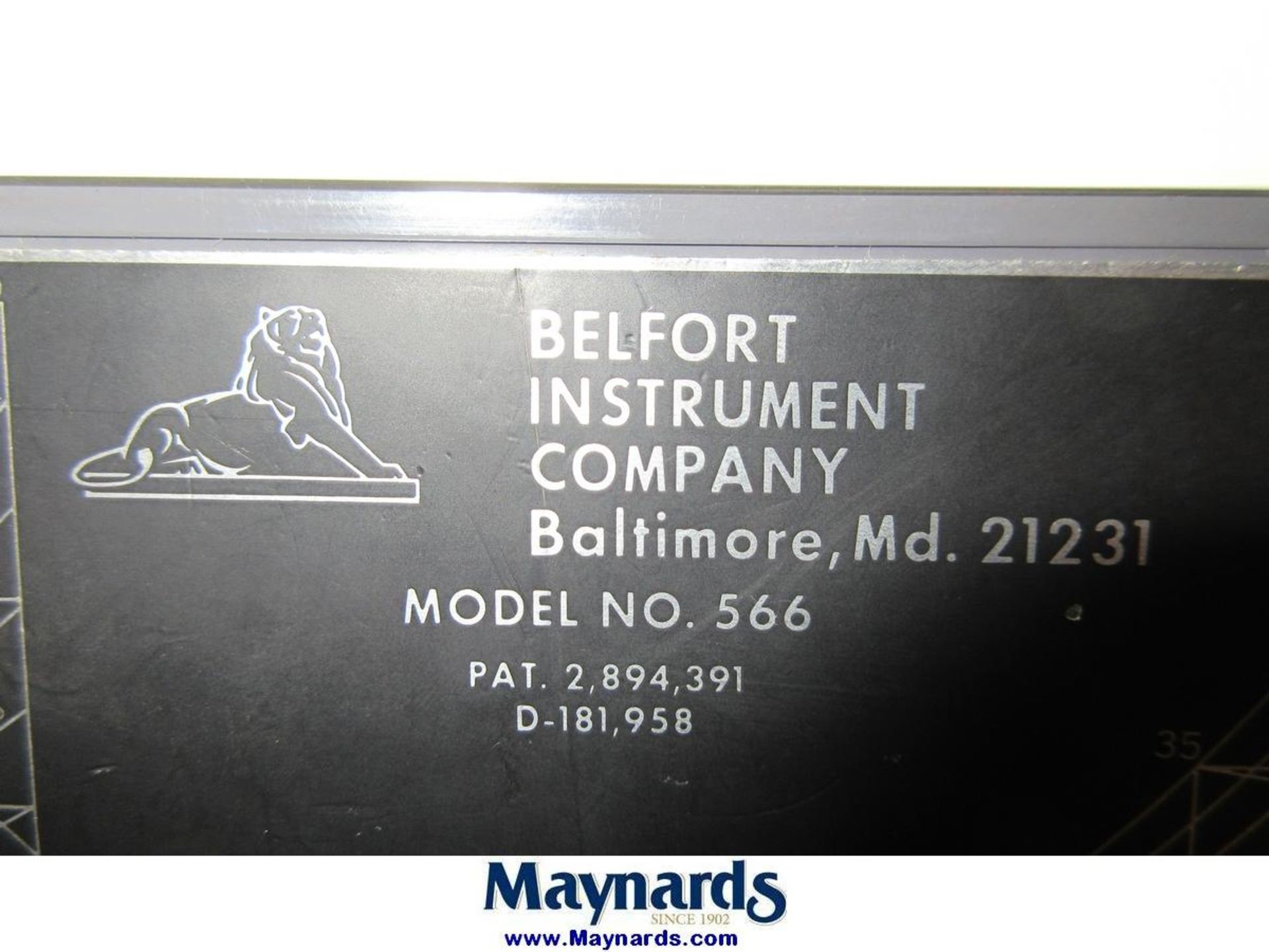 Belfort Instrument Company 566 Psychrometer - Image 4 of 5