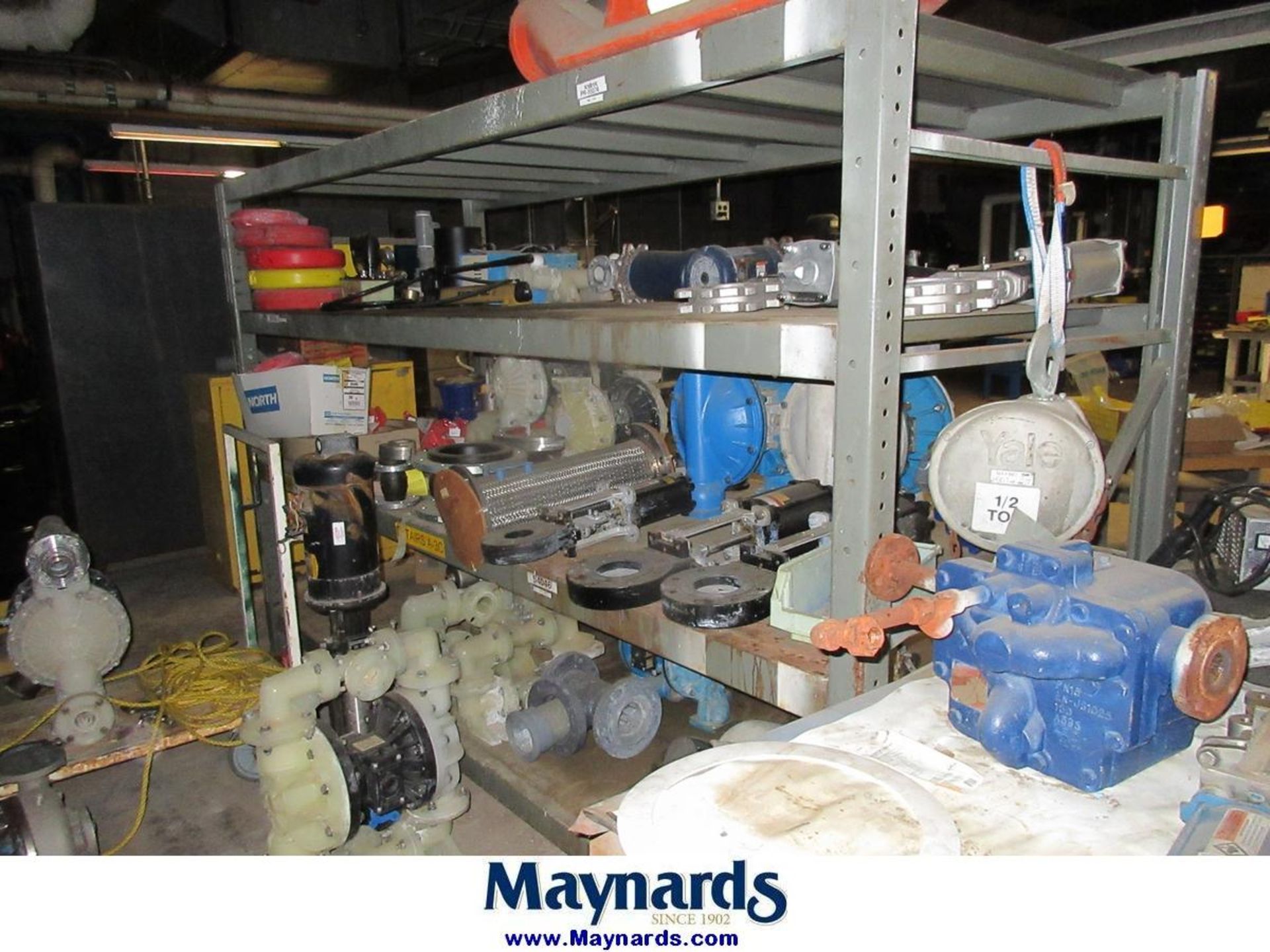 (1) Section of Racking with Assorted Diaphragm and Electric Centrifugal Pumps - Bild 4 aus 12