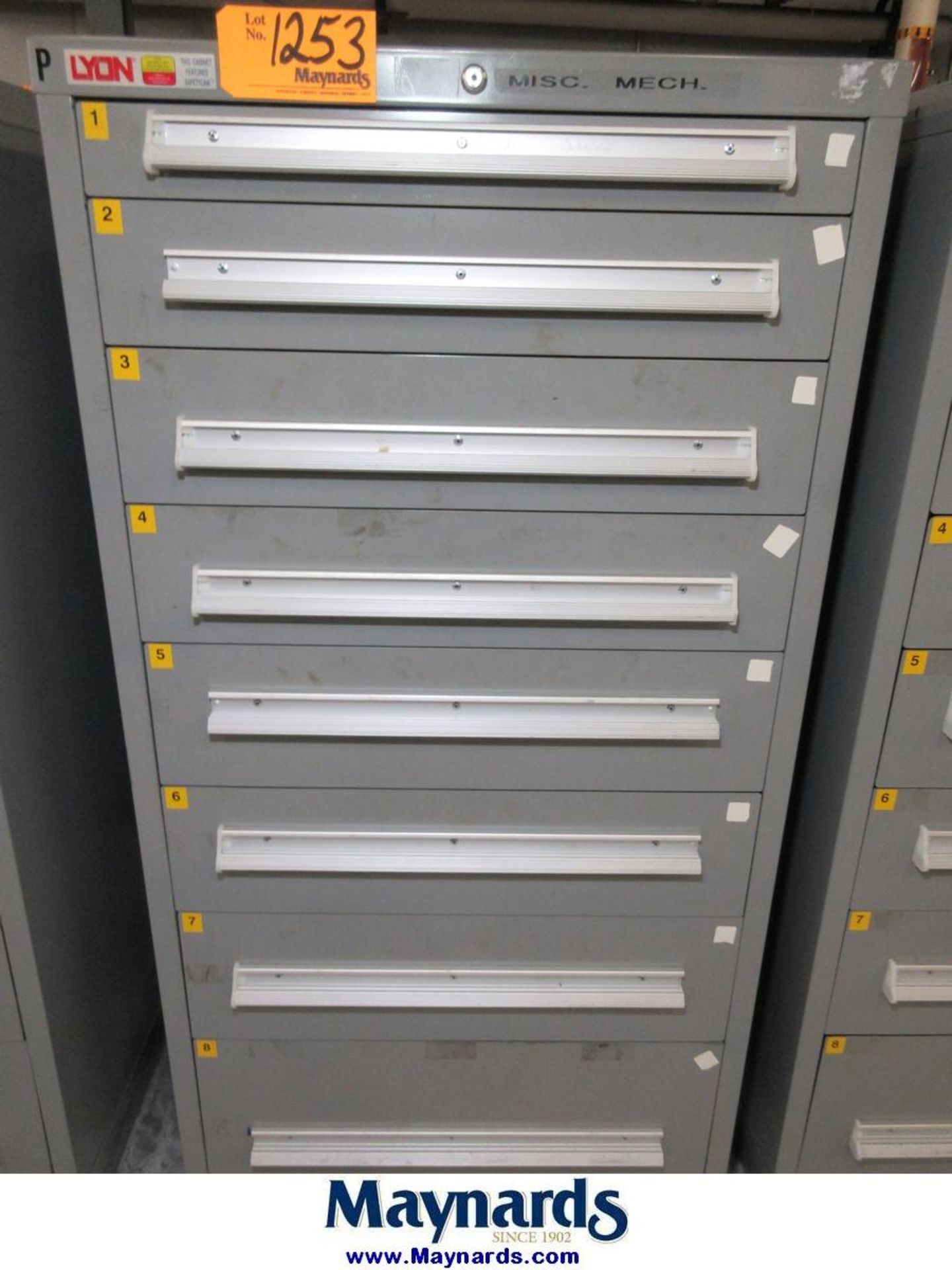 Lyon Safetylink 8-Drawer Heavy Duty Storage Cabinet - Image 2 of 9
