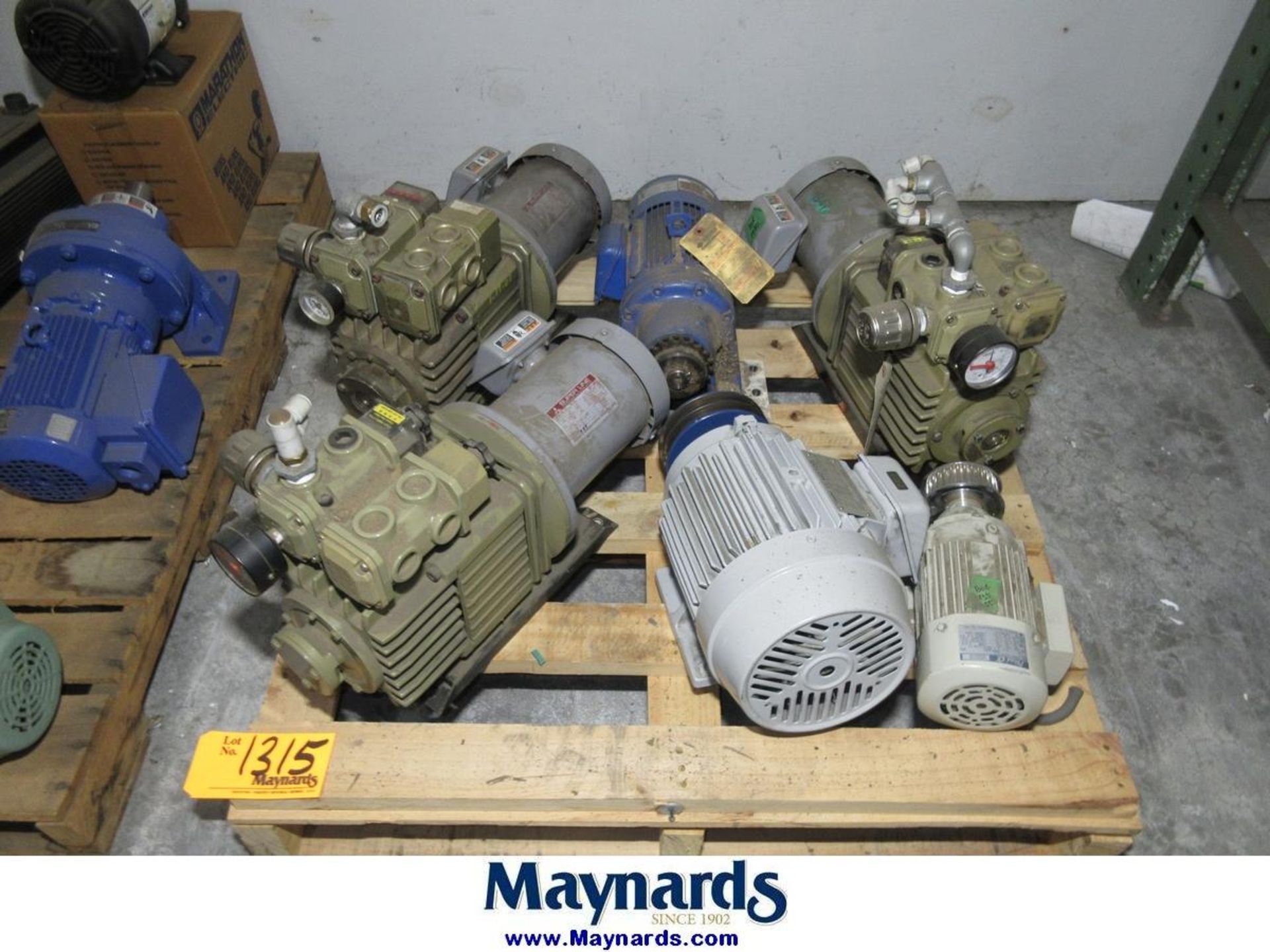 (14) Assorted Electric Motors, Gear Motors and Vacuum Pumps - Bild 8 aus 11