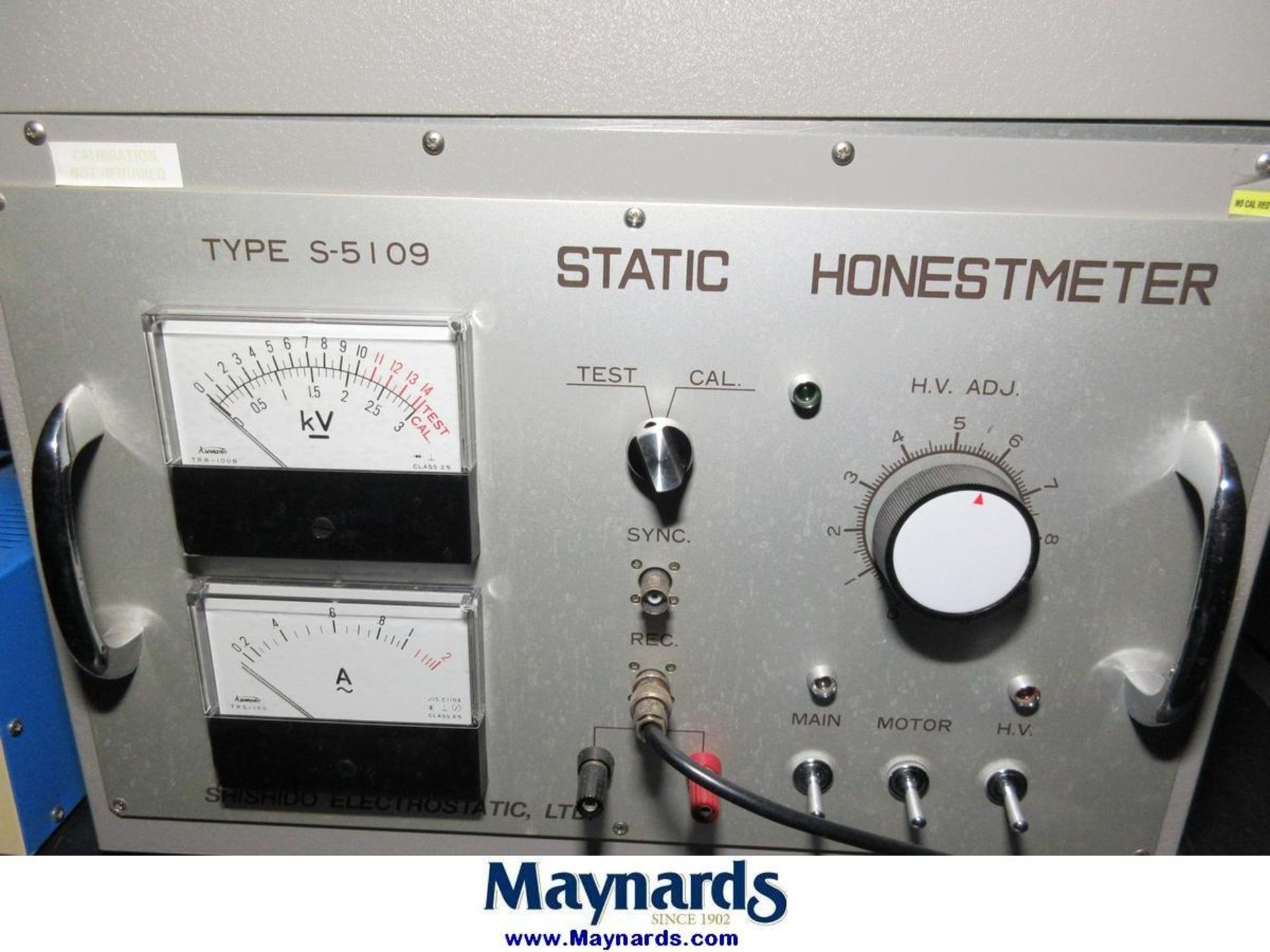 Shishido Electrostatic, Ltd. Type S-5109 Static Honestmeter - Image 3 of 6