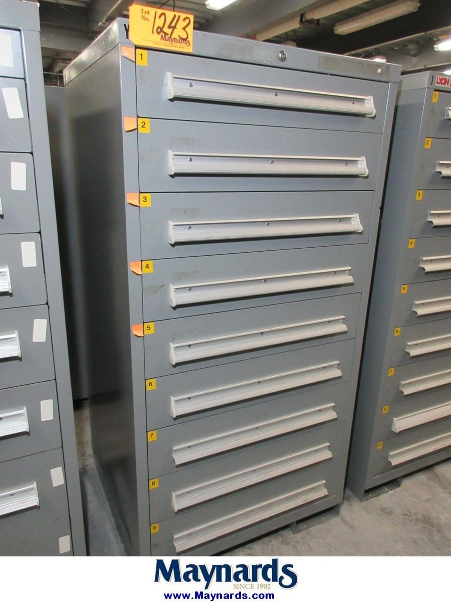 Lyon Safetylink 9-Drawer Heavy Duty Storage Cabinet