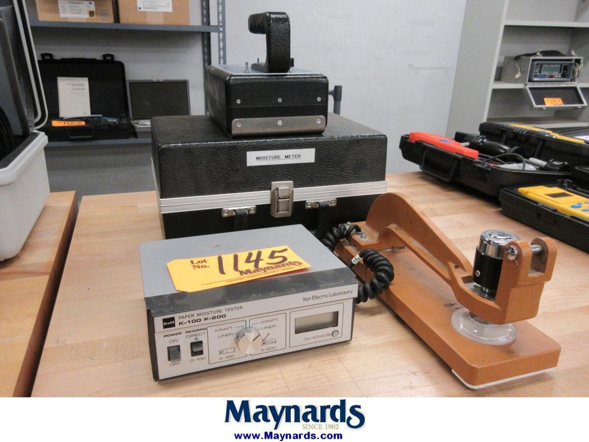 Kett Electric Laboratory K-200 Paper Moisture Tester - Image 2 of 5