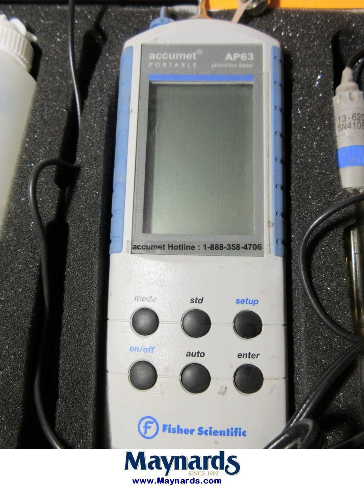 Accumet AP63 Portable PH/mV/ION Meter - Image 3 of 4