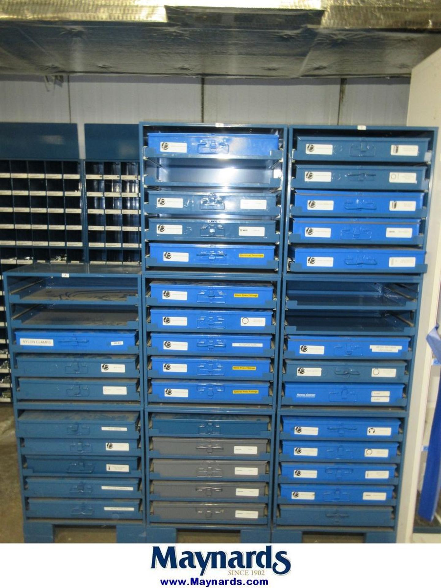 (3) Bolt Bins and (6) Multi Drawer Organizers of Assorted Hardware - Image 2 of 32