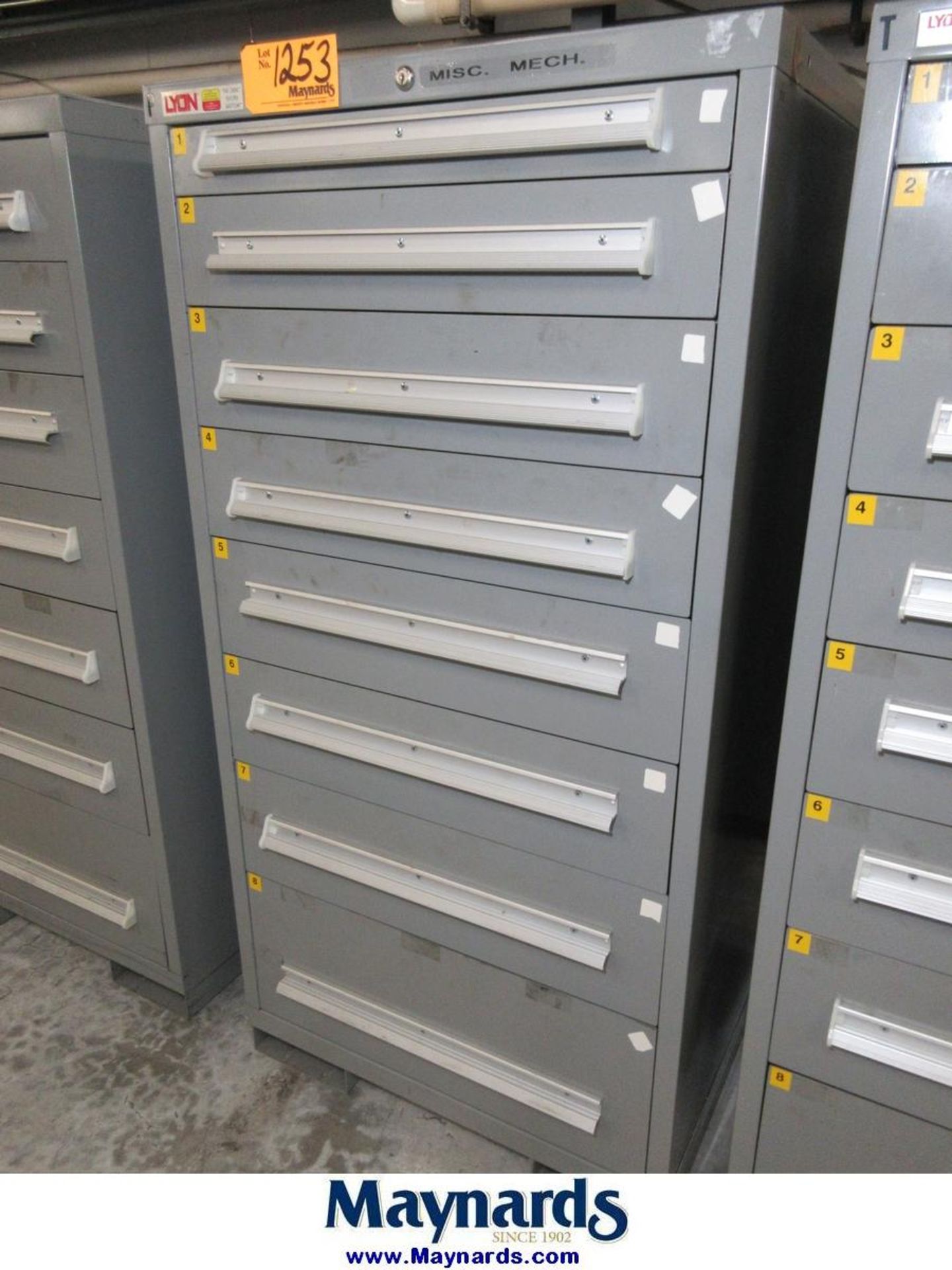 Lyon Safetylink 8-Drawer Heavy Duty Storage Cabinet