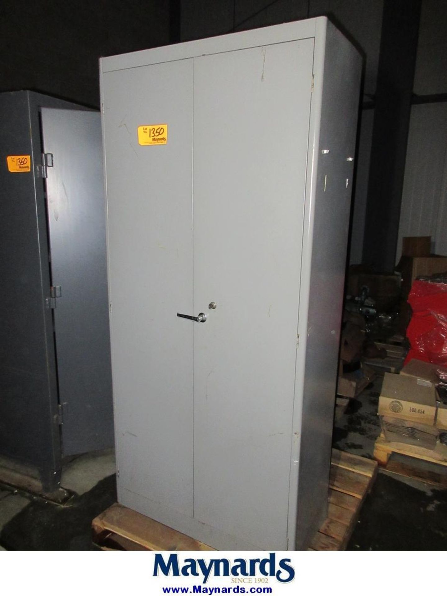 60"x24"x72" Heavy Duty 2-Door Storage Cabinet - Image 3 of 6
