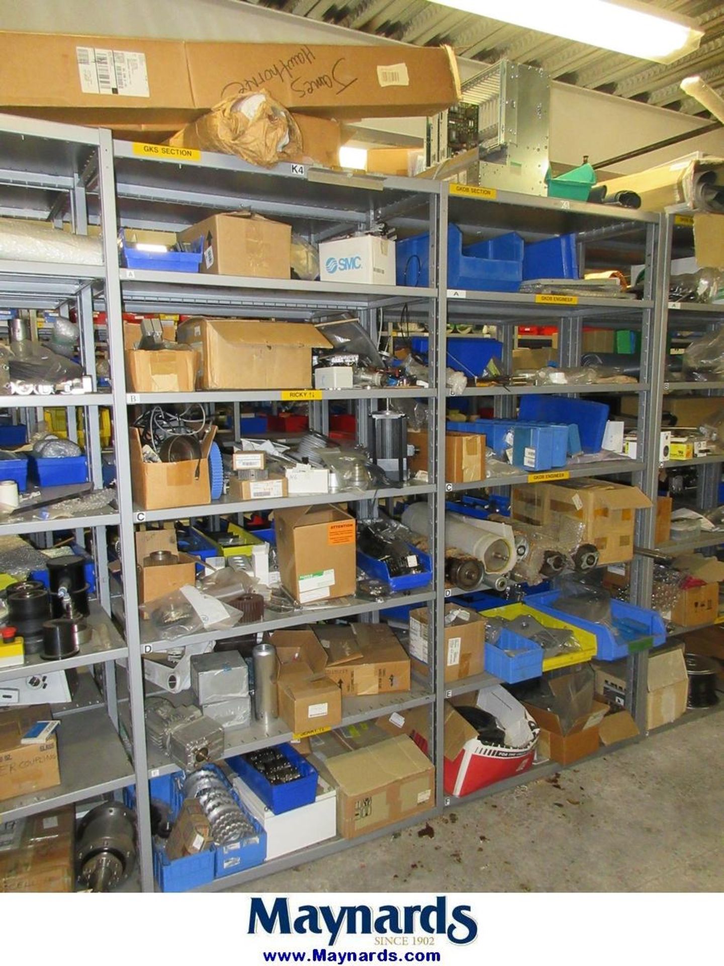 Large Lot of Electrical Controls, PLC's, Drives & Remaining Contents of Maint. Parts Crib - Image 9 of 107