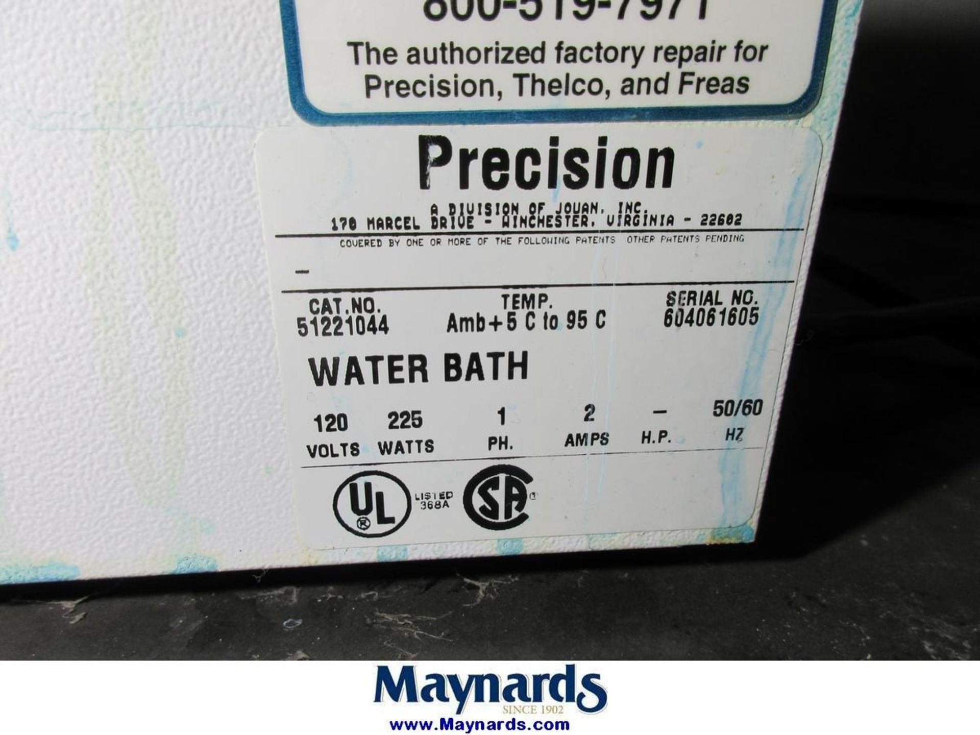 Precision 51221044 Water Bath - Image 5 of 5