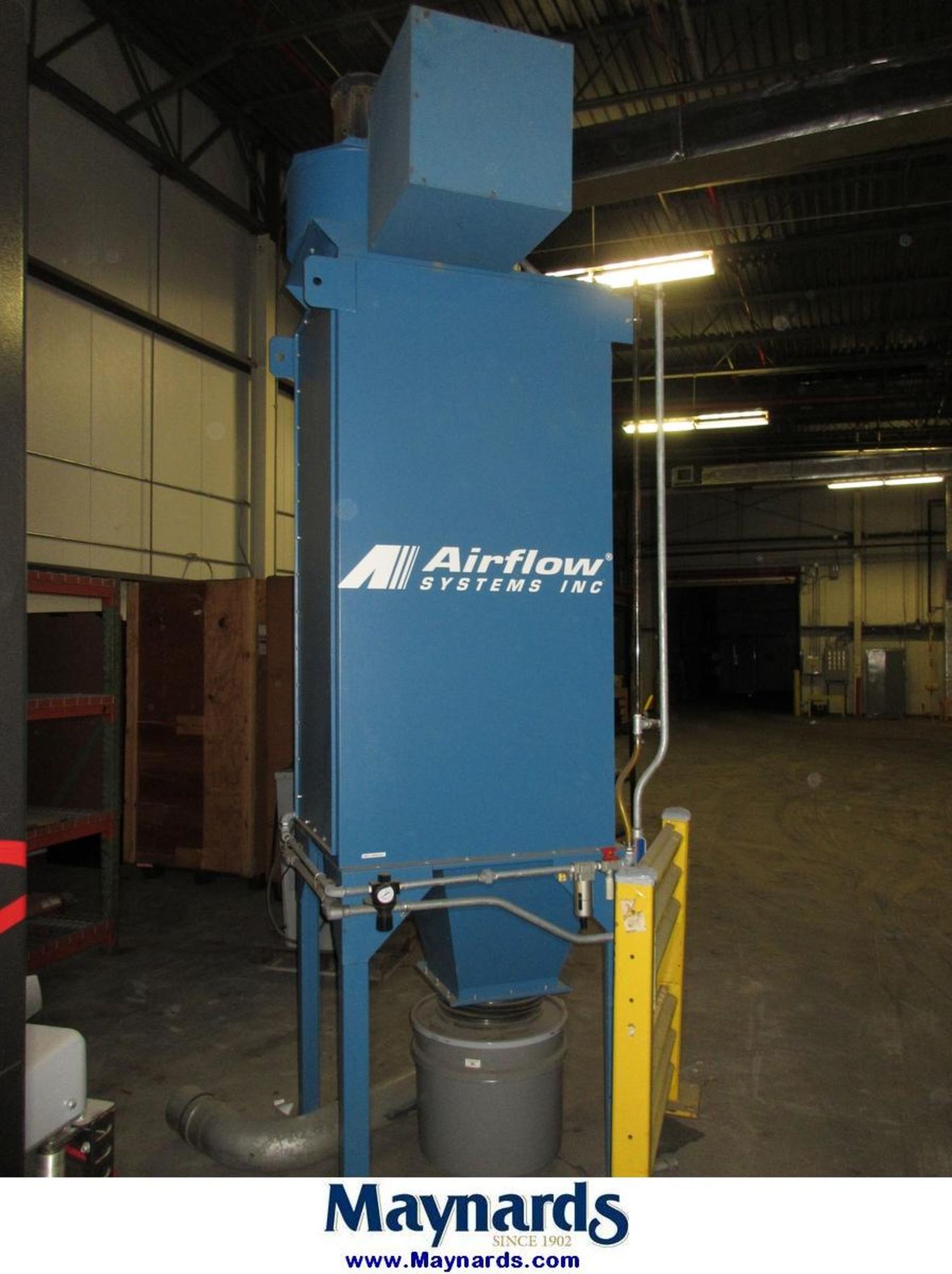 Airflow Systems Inc D06-HOPPER/STAND/20GAL-PG6-BI-FIBER CART Dust Collector - Image 4 of 5