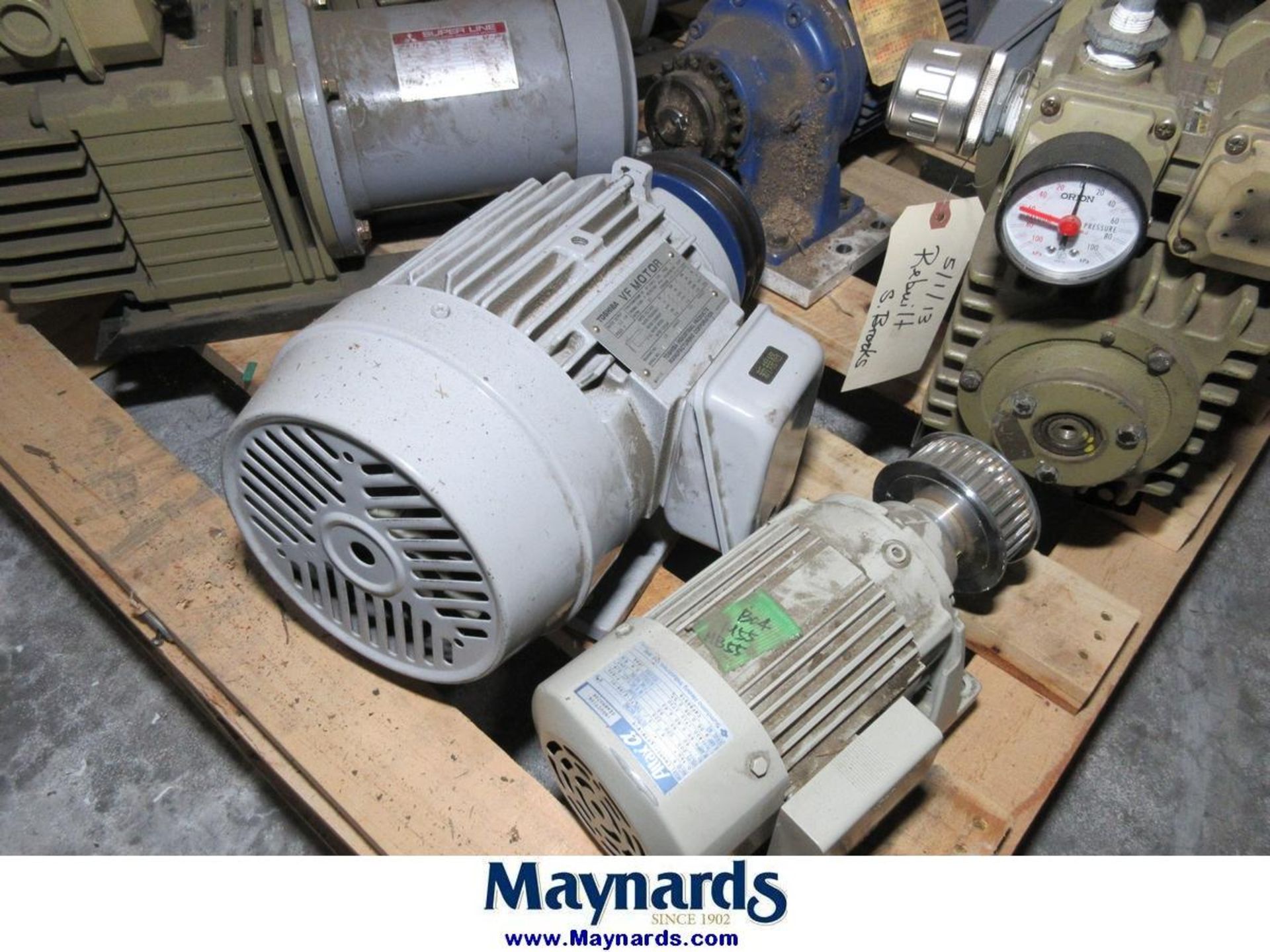 (14) Assorted Electric Motors, Gear Motors and Vacuum Pumps - Bild 10 aus 11