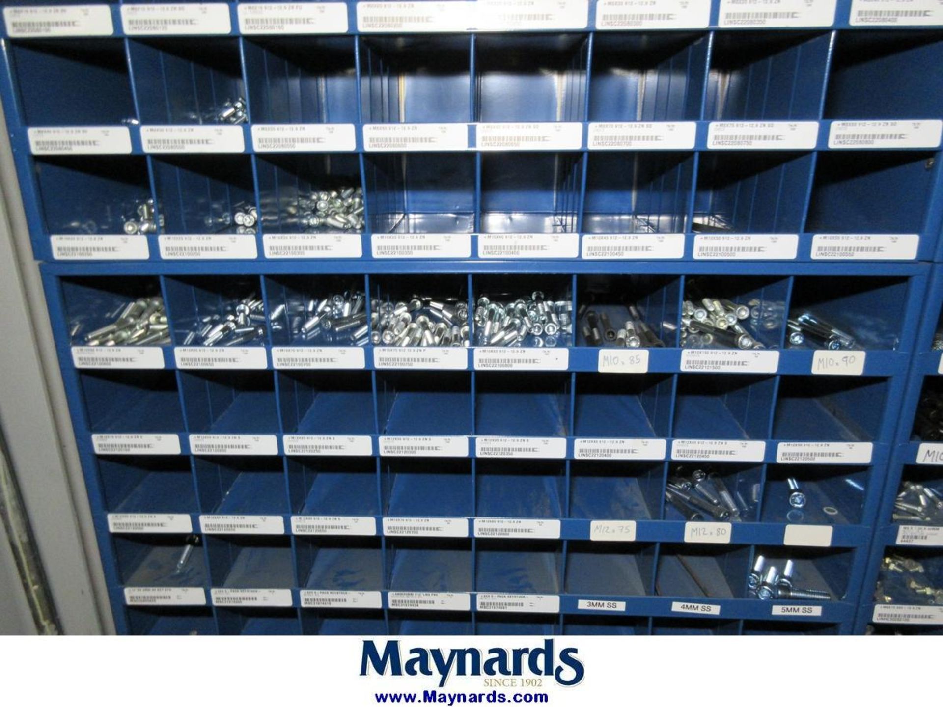 (3) Bolt Bins and (6) Multi Drawer Organizers of Assorted Hardware - Image 13 of 32