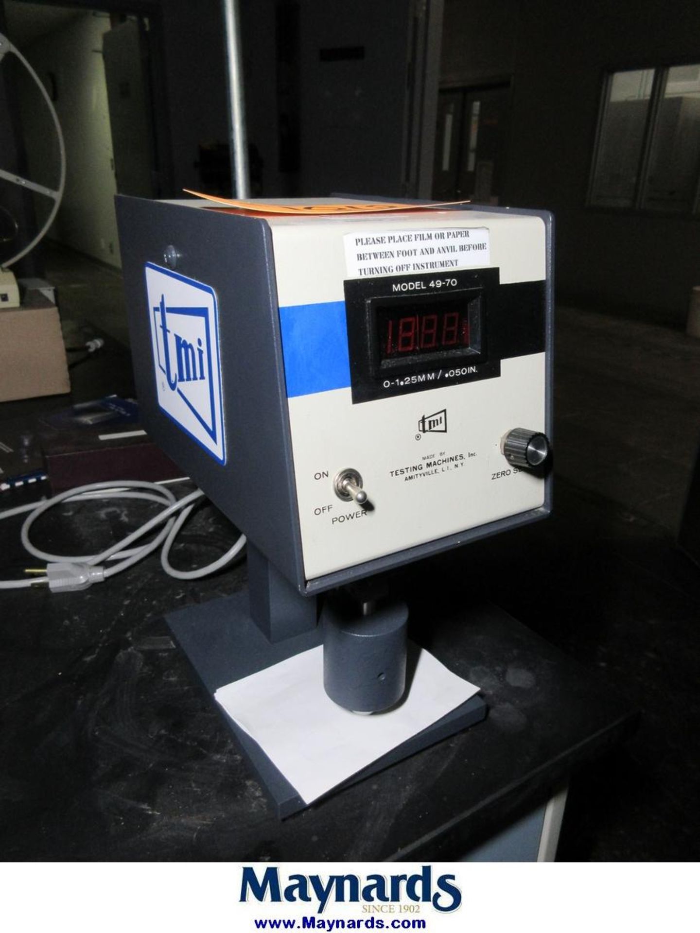 Testing Machines Inc 49-70-01-0001 Digital Micrometer