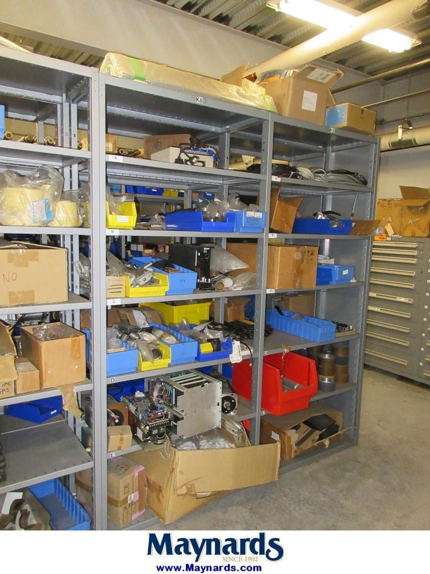 Large Lot of Electrical Controls, PLC's, Drives & Remaining Contents of Maint. Parts Crib - Image 18 of 107