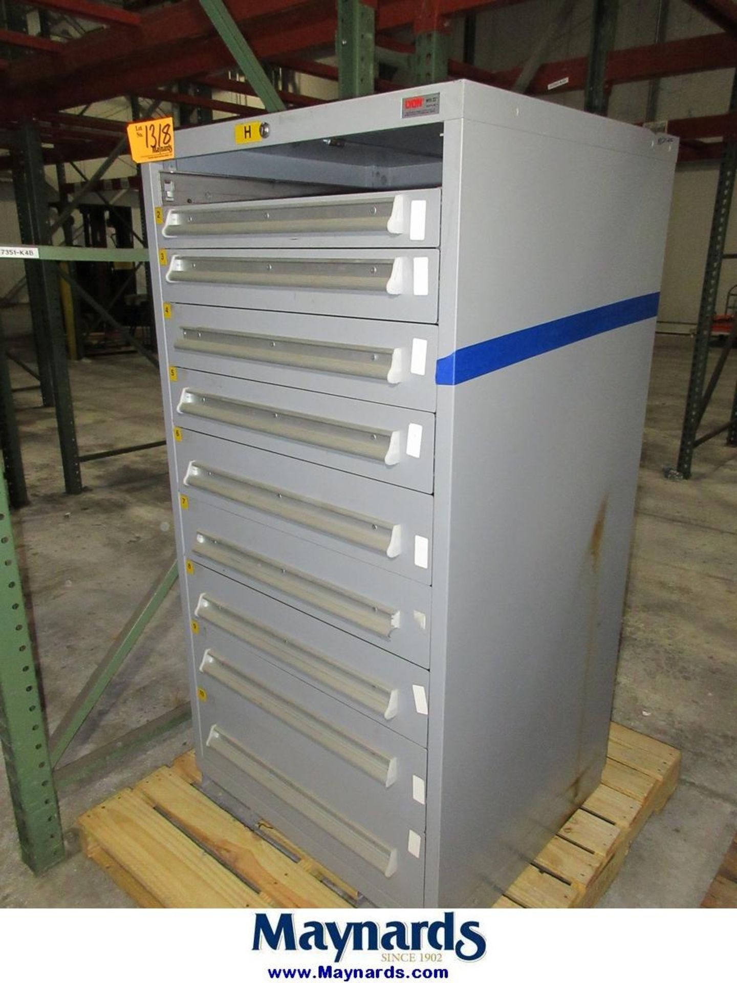 Lyon MSS II Safetylink 9-Drawer Heavy Duty Storage Cabinet