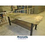 8'x4' Steel Fabrication Table