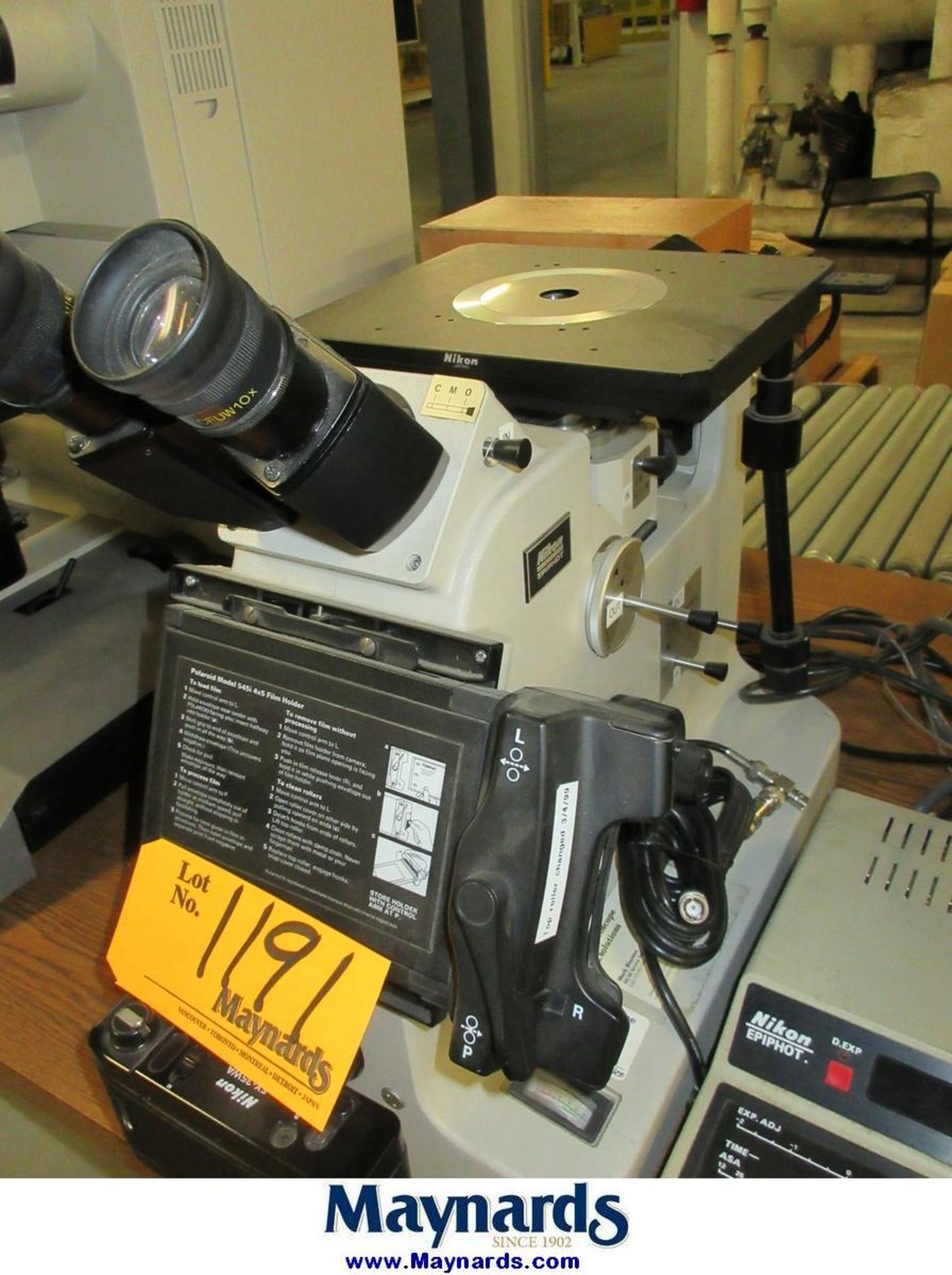 Nikon AFX-DX Microscope - Image 6 of 15