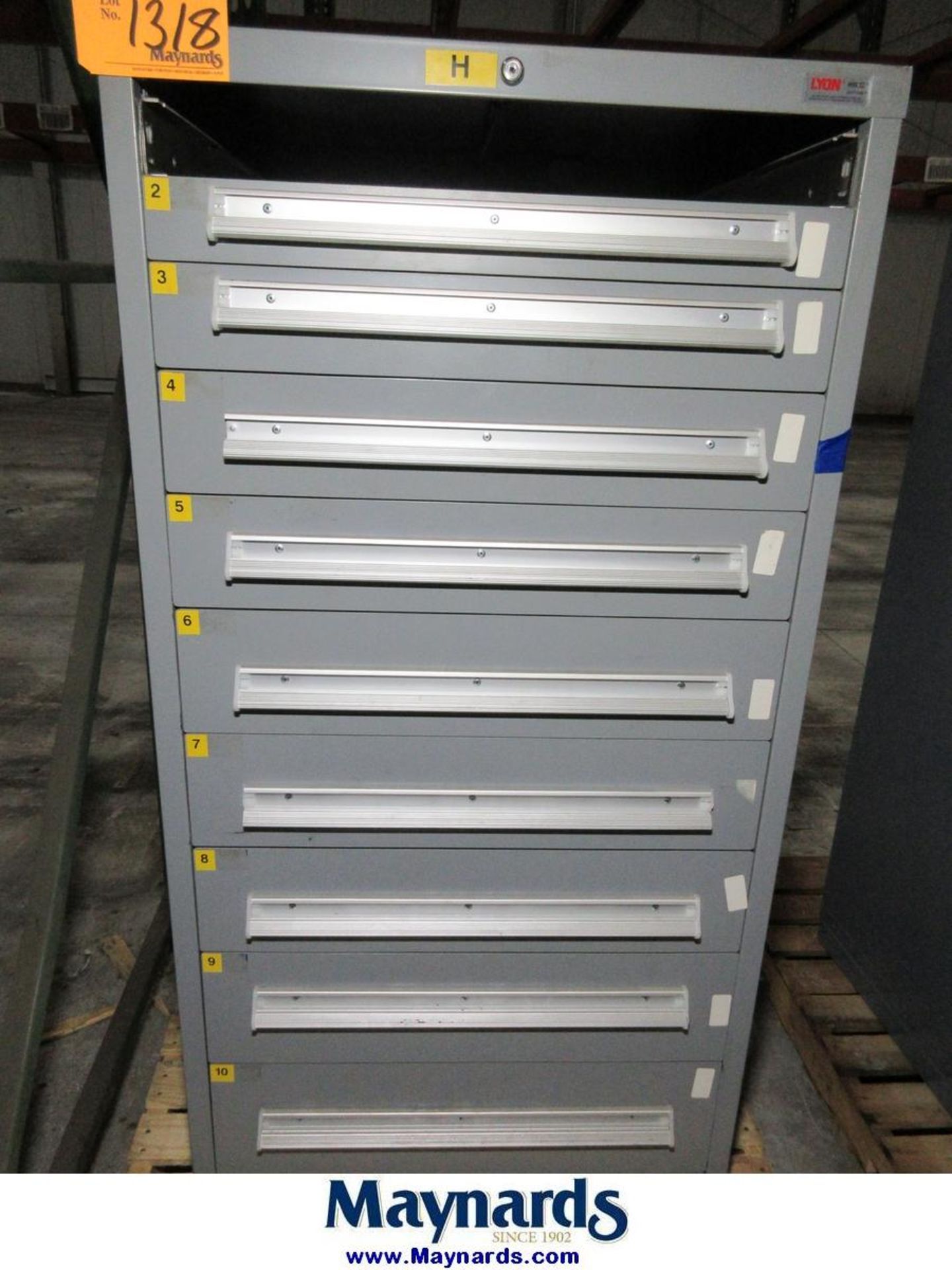 Lyon MSS II Safetylink 9-Drawer Heavy Duty Storage Cabinet - Image 2 of 2