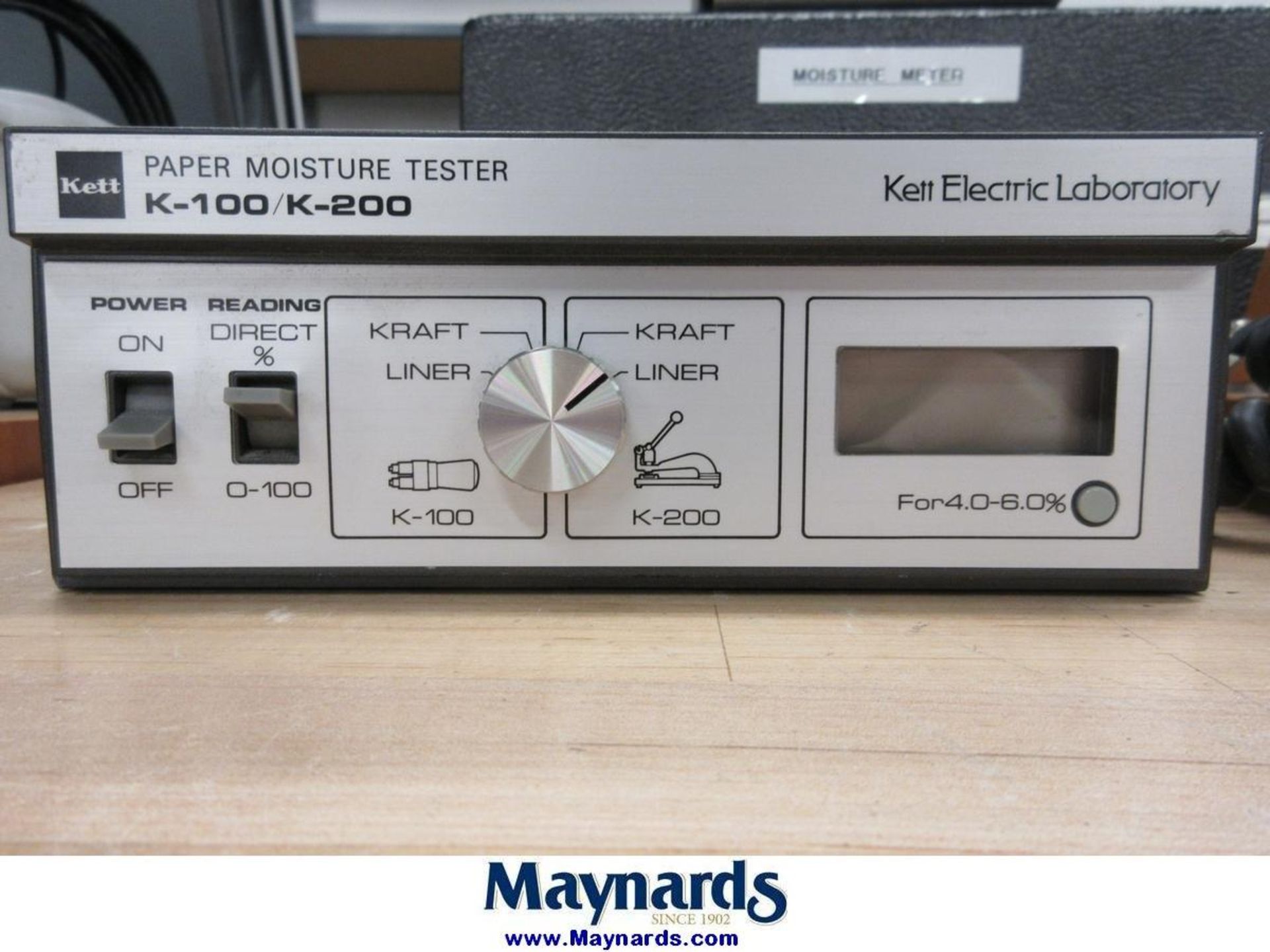 Kett Electric Laboratory K-200 Paper Moisture Tester - Image 4 of 5