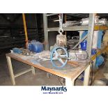 (1) Section of Racking with Assorted Diaphragm and Electric Centrifugal Pumps