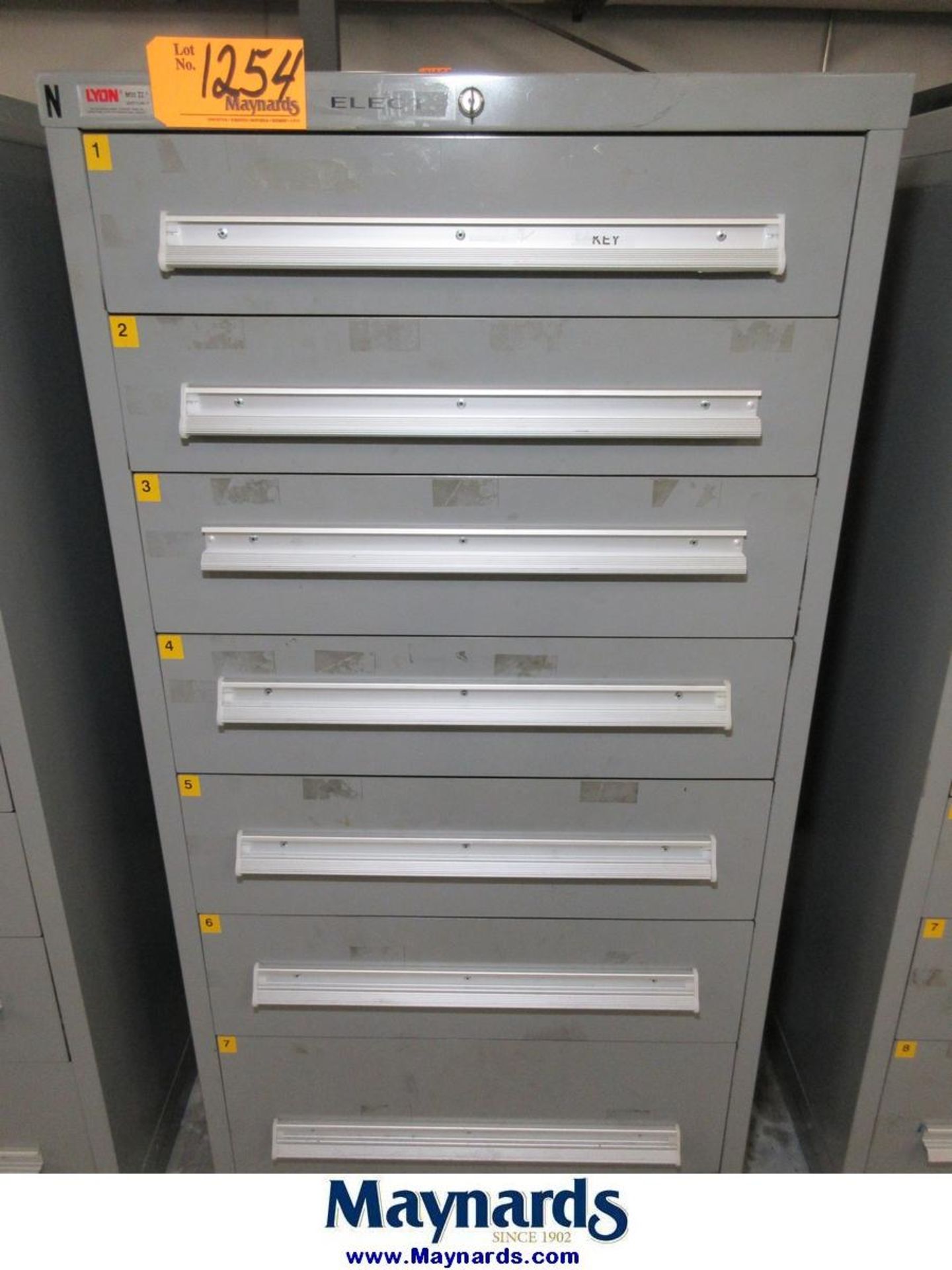 Lyon MSS II Safetylink 7-Drawer Heavy Duty Storage Cabinet - Image 2 of 8