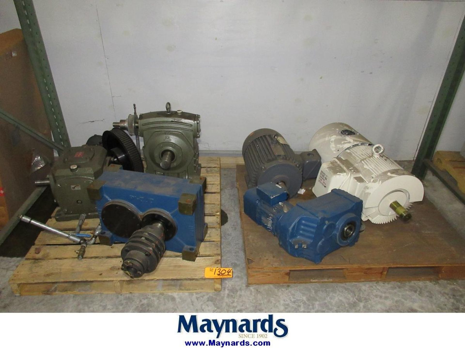 (3) 3-PH AC Electric Motors and (3) Gear Reducers