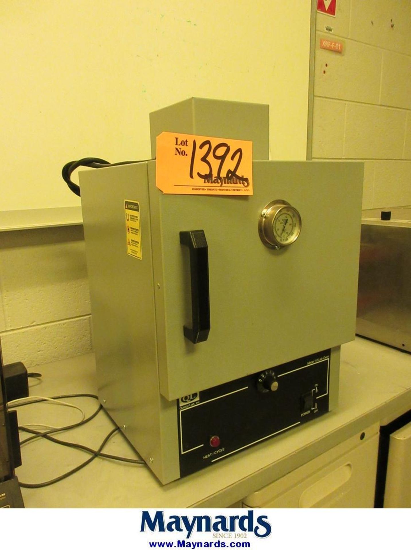 Quincy Lab 10AF Electric Lab Oven