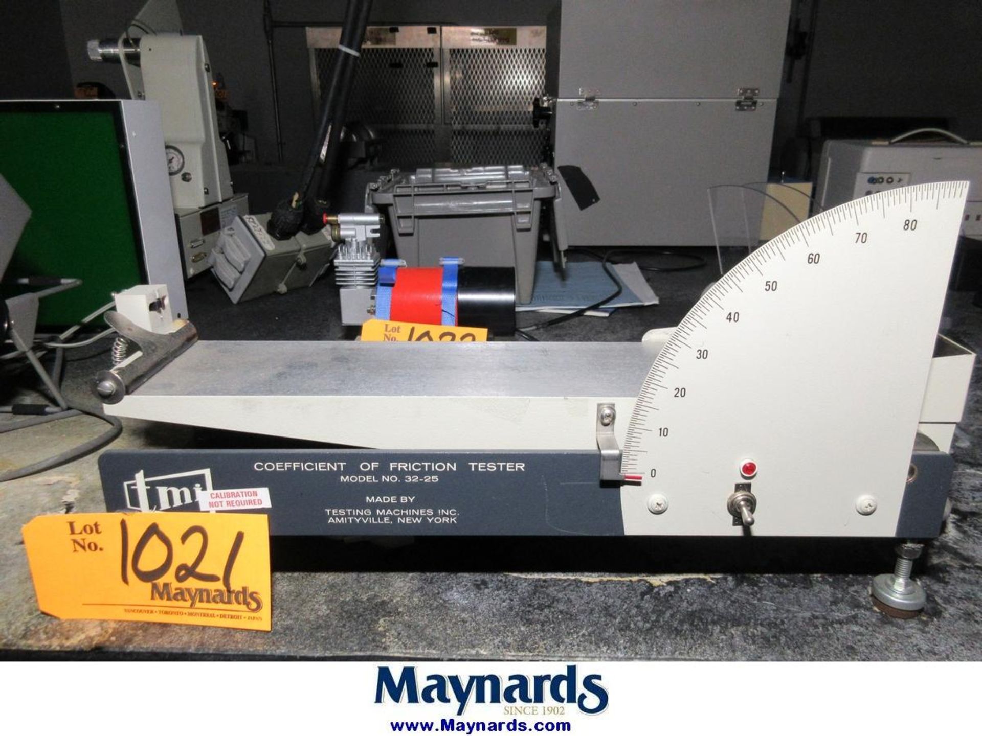 Testing Machines Inc 32-25-00-0001 Coefficient of Friction Tester - Image 2 of 6