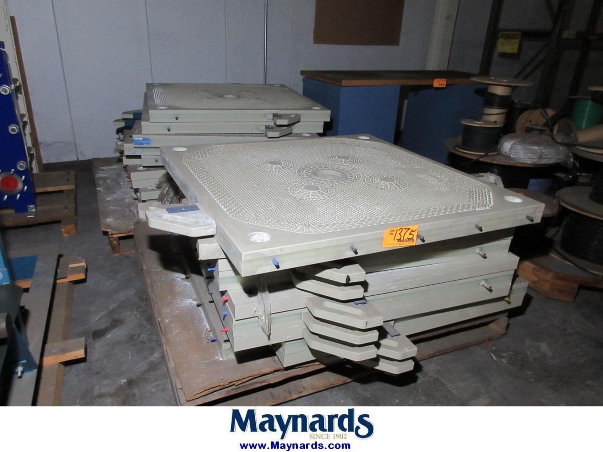 (2) Pallets of 48"x48" Filter Press Plates - Image 2 of 3
