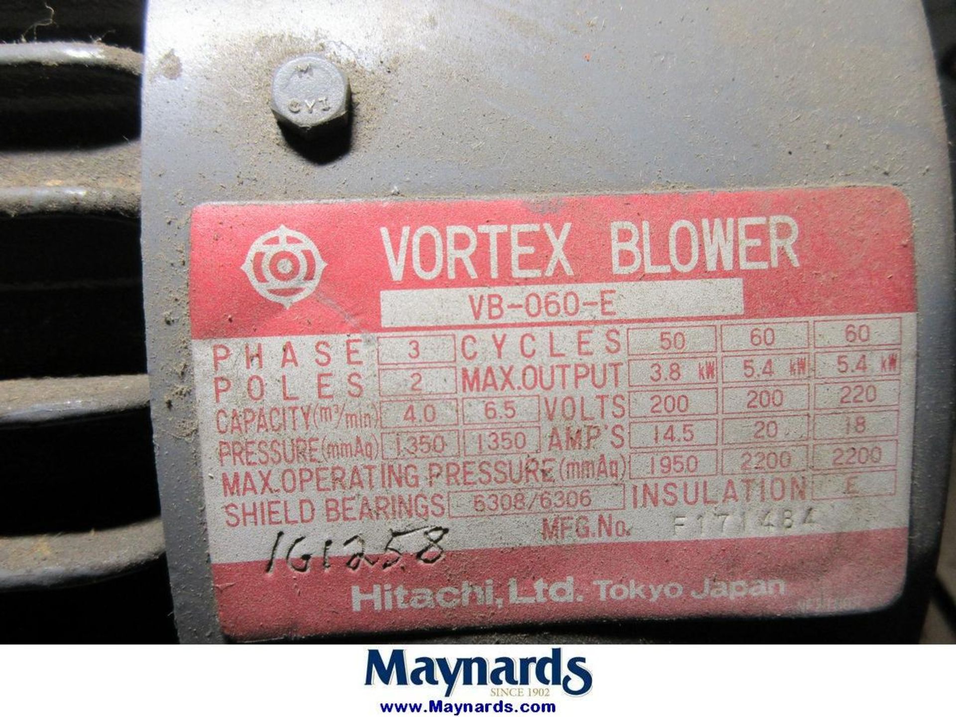 (3) Vortex Blowers - Image 5 of 7